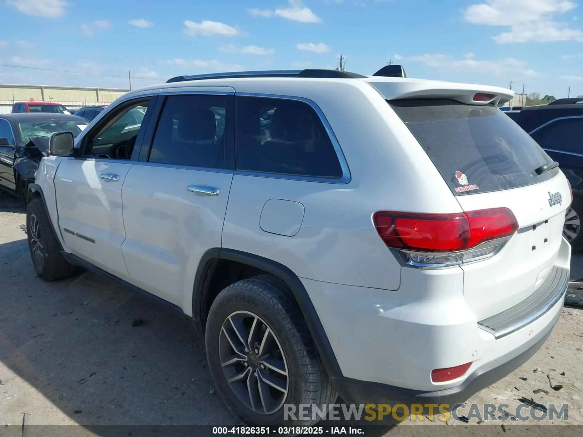 3 fotografías del automóvil dañado 1C4RJEBG0LC252068 JEEP GRAND CHEROKEE 2020