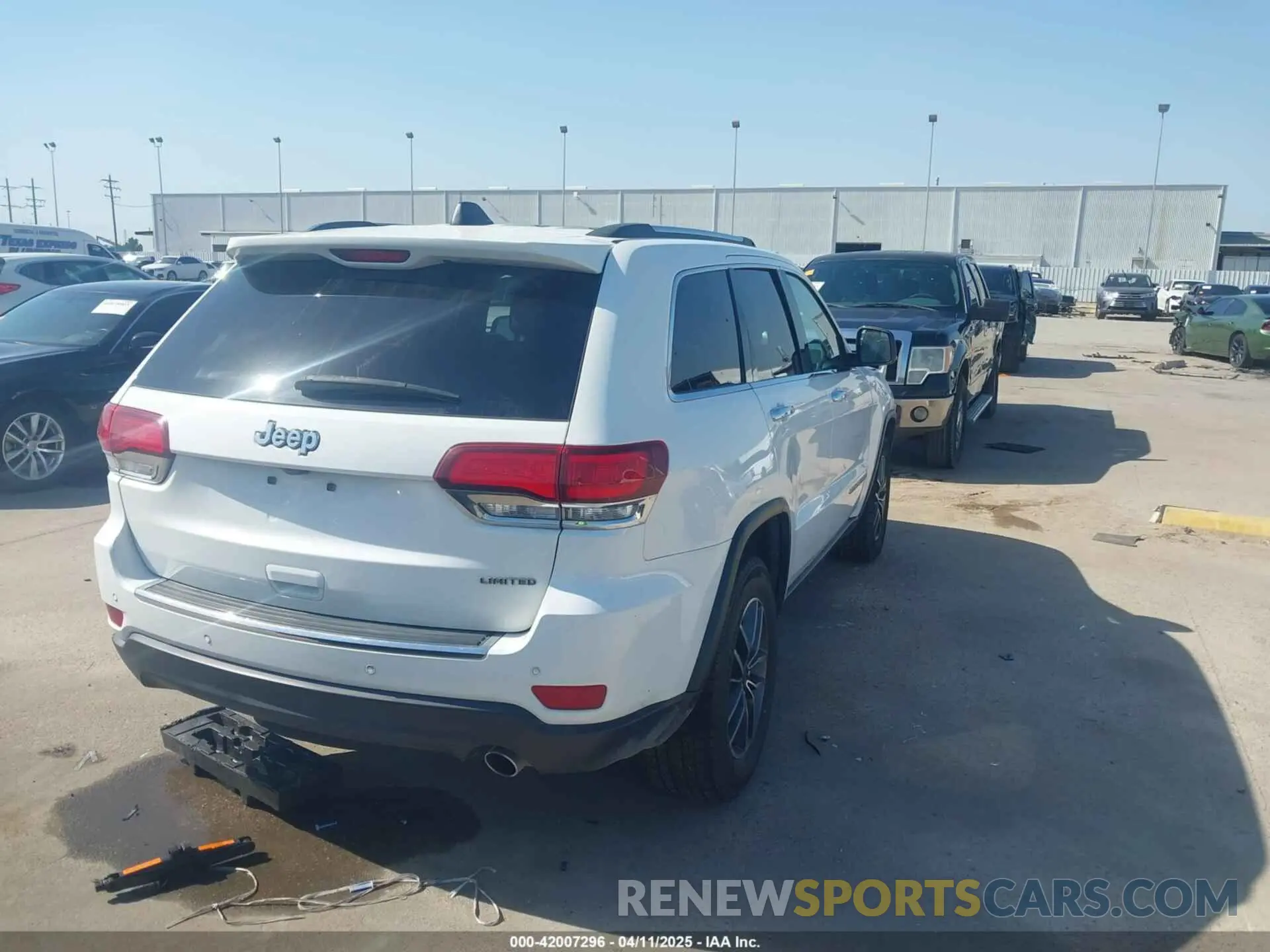 4 fotografías del automóvil dañado 1C4RJEBG0LC265886 JEEP GRAND CHEROKEE 2020