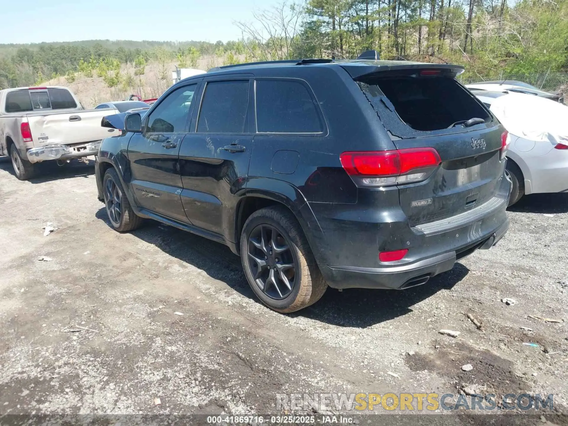 3 fotografías del automóvil dañado 1C4RJEBG1LC152545 JEEP GRAND CHEROKEE 2020