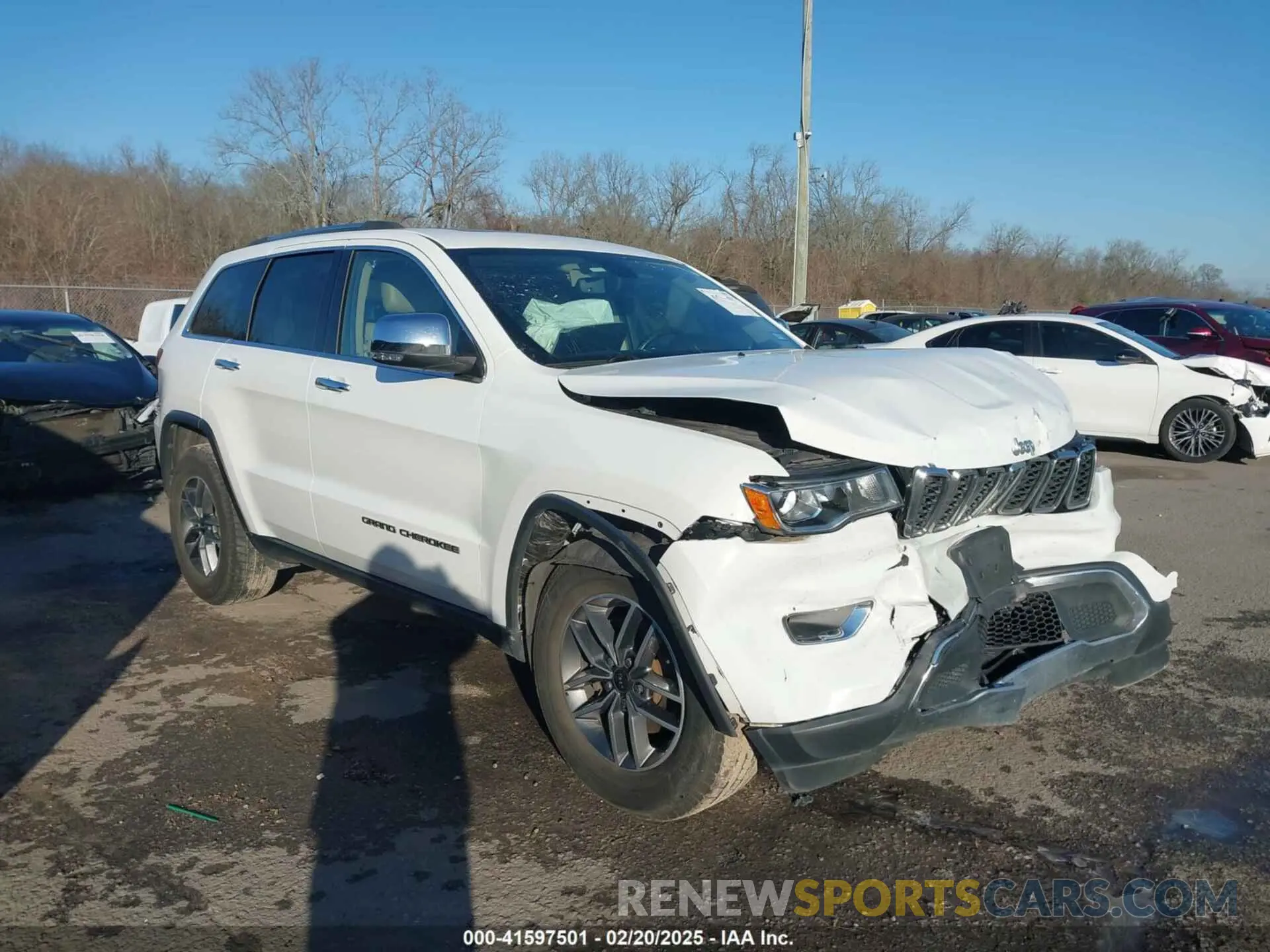 1 fotografías del automóvil dañado 1C4RJEBG2LC122938 JEEP GRAND CHEROKEE 2020