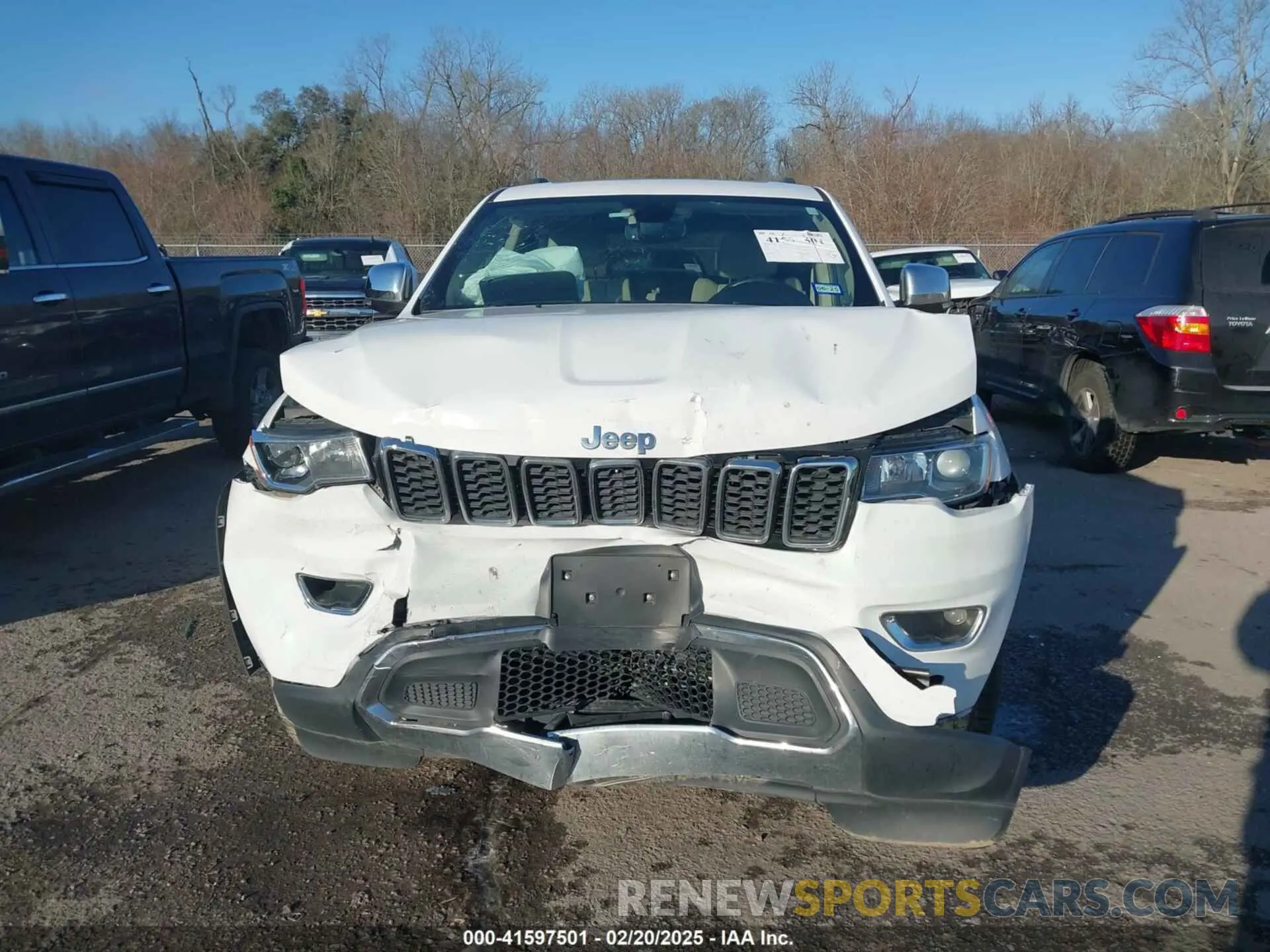 12 fotografías del automóvil dañado 1C4RJEBG2LC122938 JEEP GRAND CHEROKEE 2020