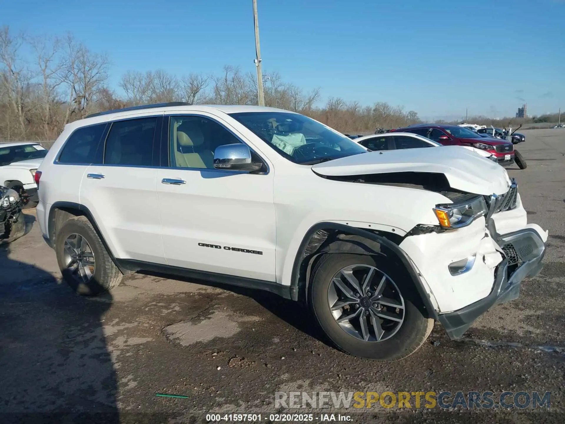 13 fotografías del automóvil dañado 1C4RJEBG2LC122938 JEEP GRAND CHEROKEE 2020