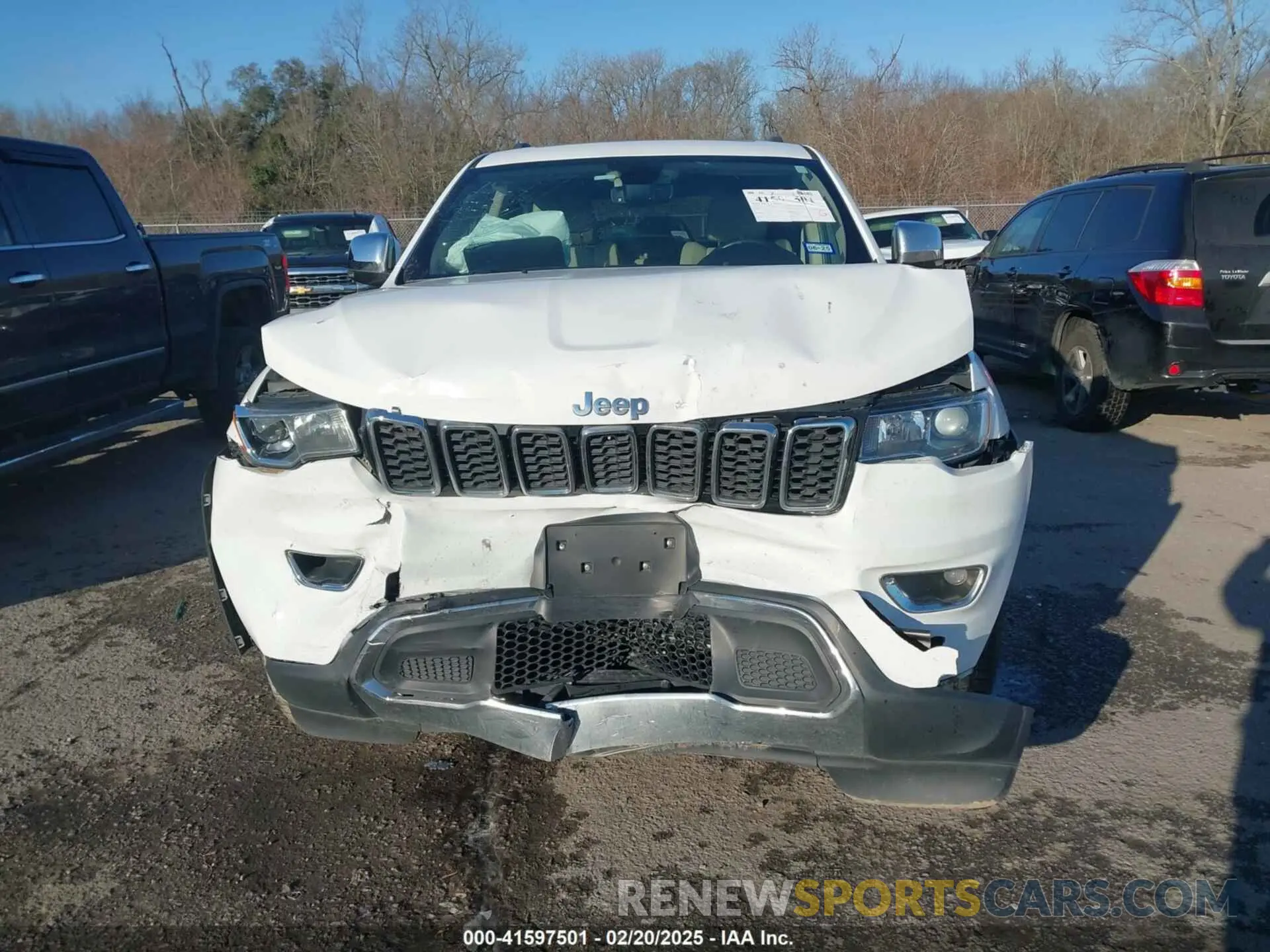 6 fotografías del automóvil dañado 1C4RJEBG2LC122938 JEEP GRAND CHEROKEE 2020