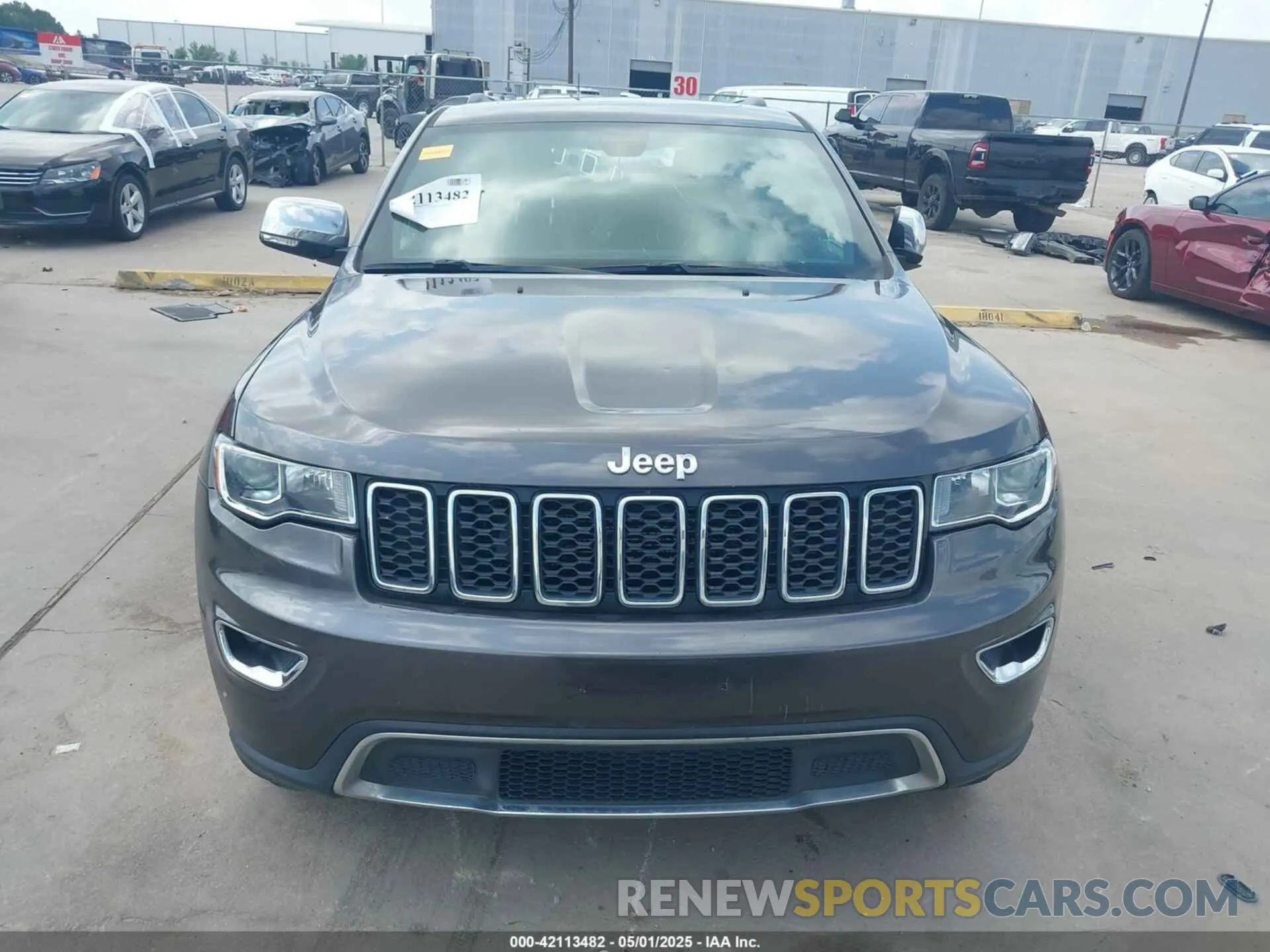 12 fotografías del automóvil dañado 1C4RJEBG4LC295201 JEEP GRAND CHEROKEE 2020