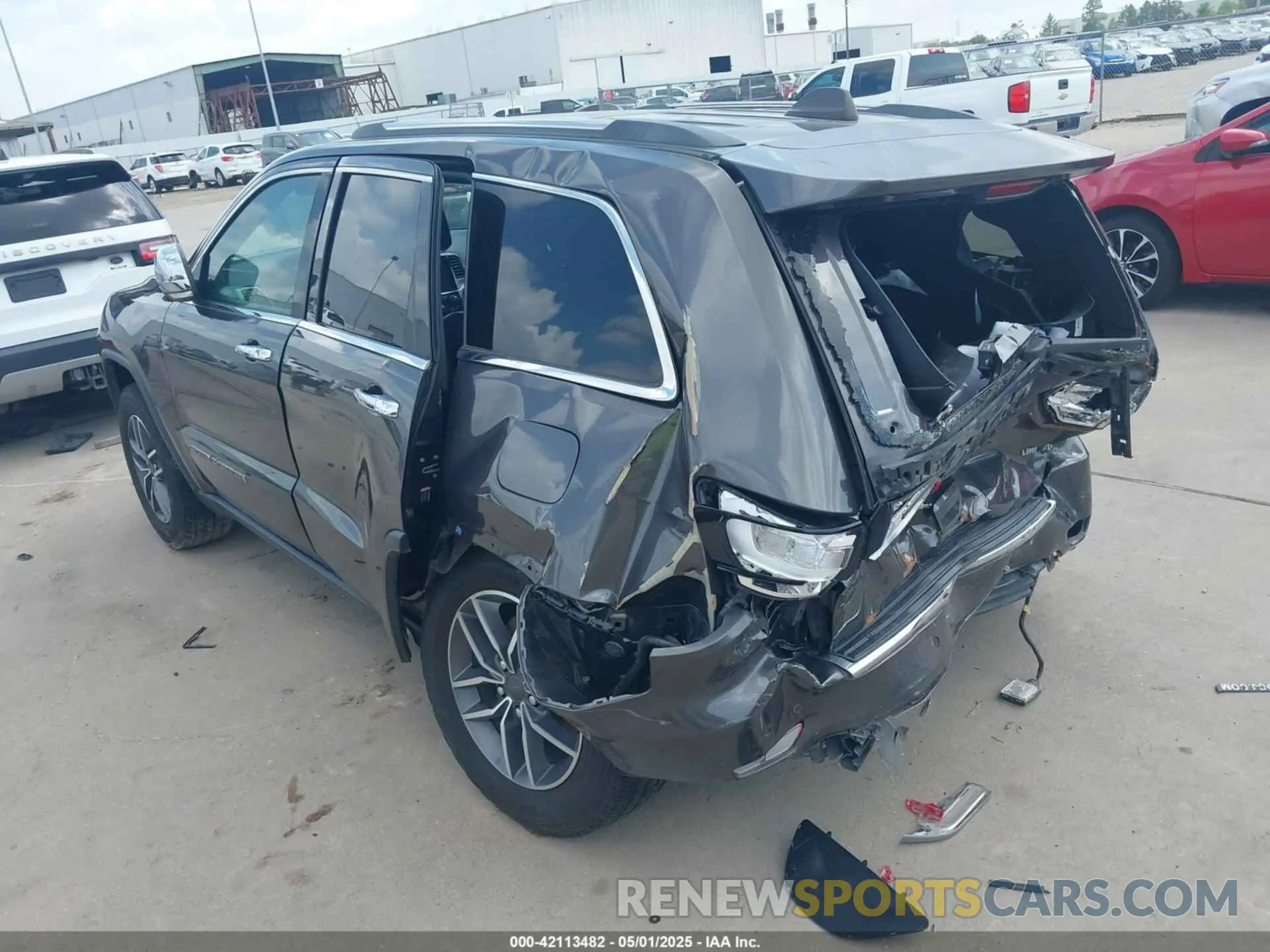 3 fotografías del automóvil dañado 1C4RJEBG4LC295201 JEEP GRAND CHEROKEE 2020