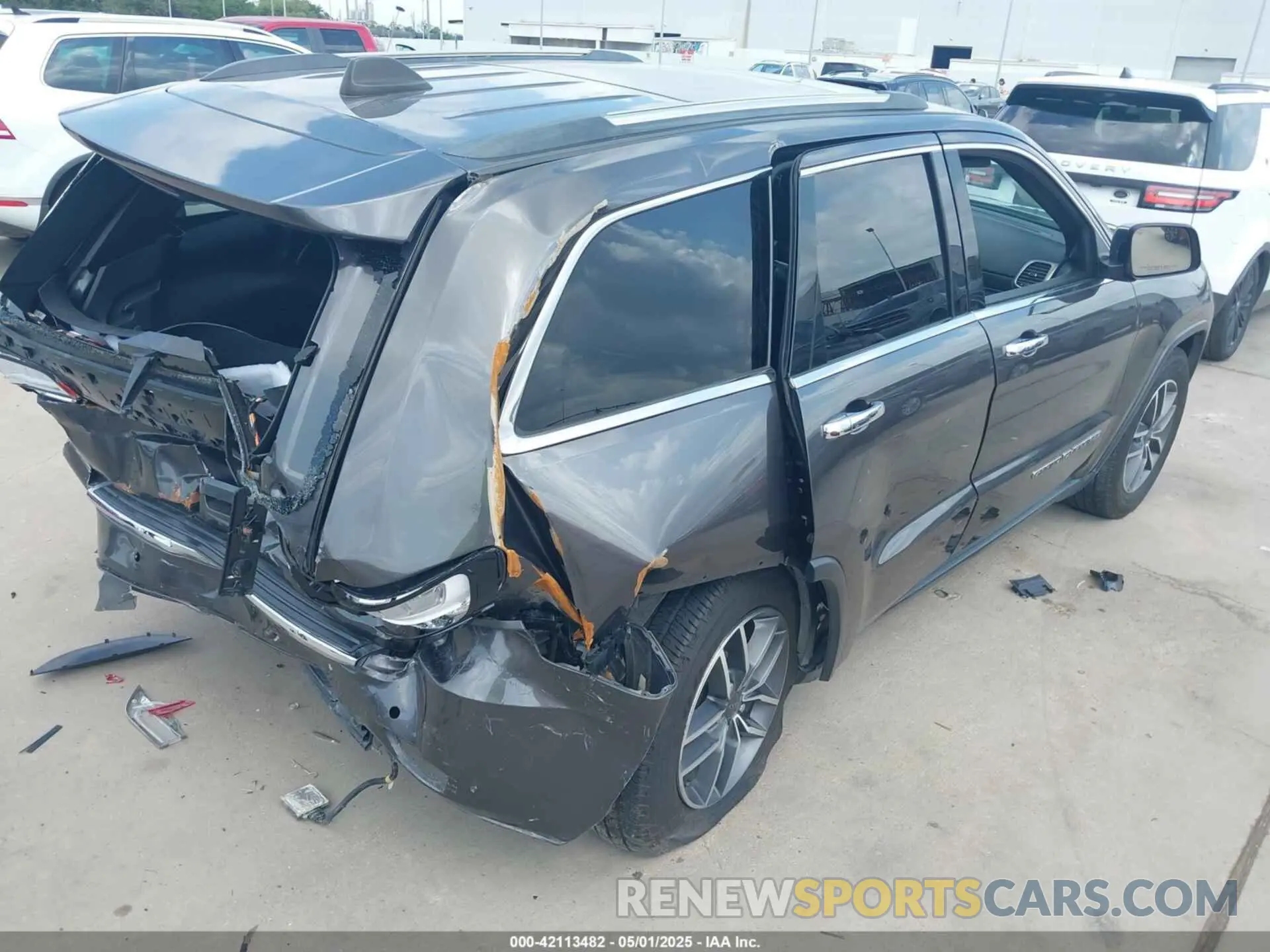 4 fotografías del automóvil dañado 1C4RJEBG4LC295201 JEEP GRAND CHEROKEE 2020
