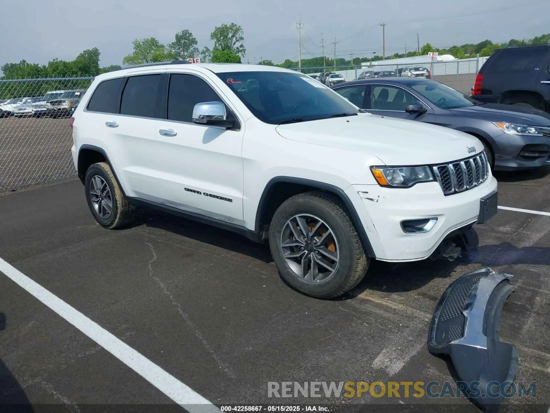 1 fotografías del automóvil dañado 1C4RJEBG5LC295384 JEEP GRAND CHEROKEE 2020