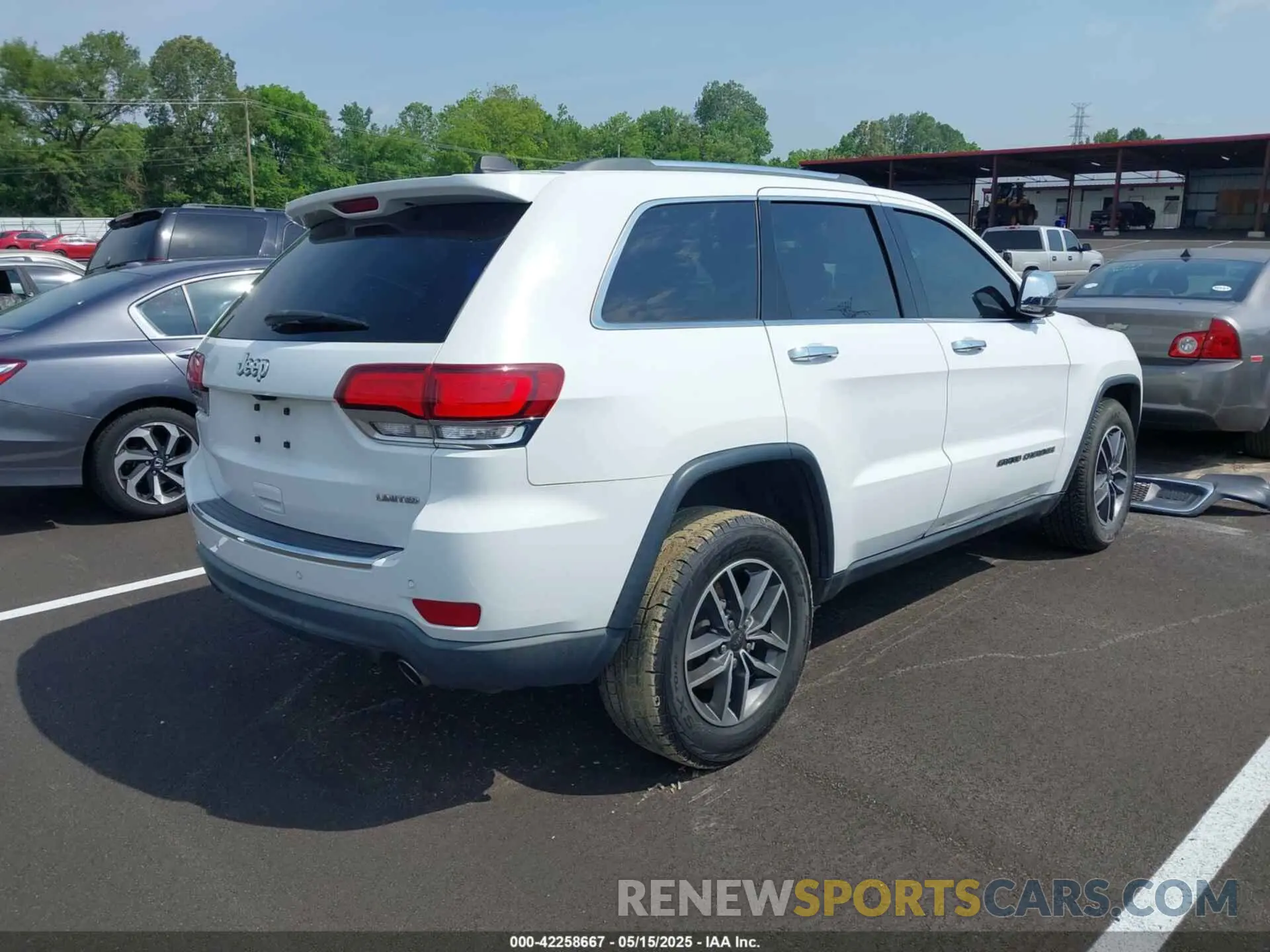 4 fotografías del automóvil dañado 1C4RJEBG5LC295384 JEEP GRAND CHEROKEE 2020
