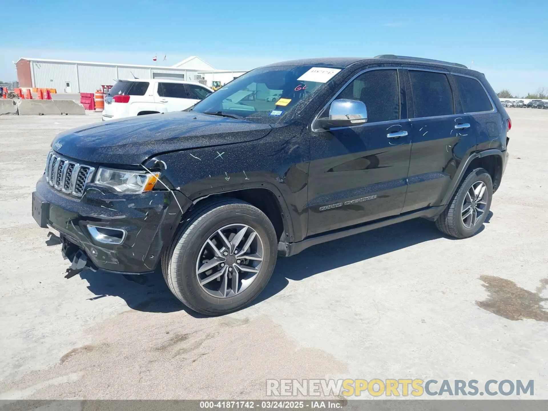 2 fotografías del automóvil dañado 1C4RJEBG6LC430209 JEEP GRAND CHEROKEE 2020