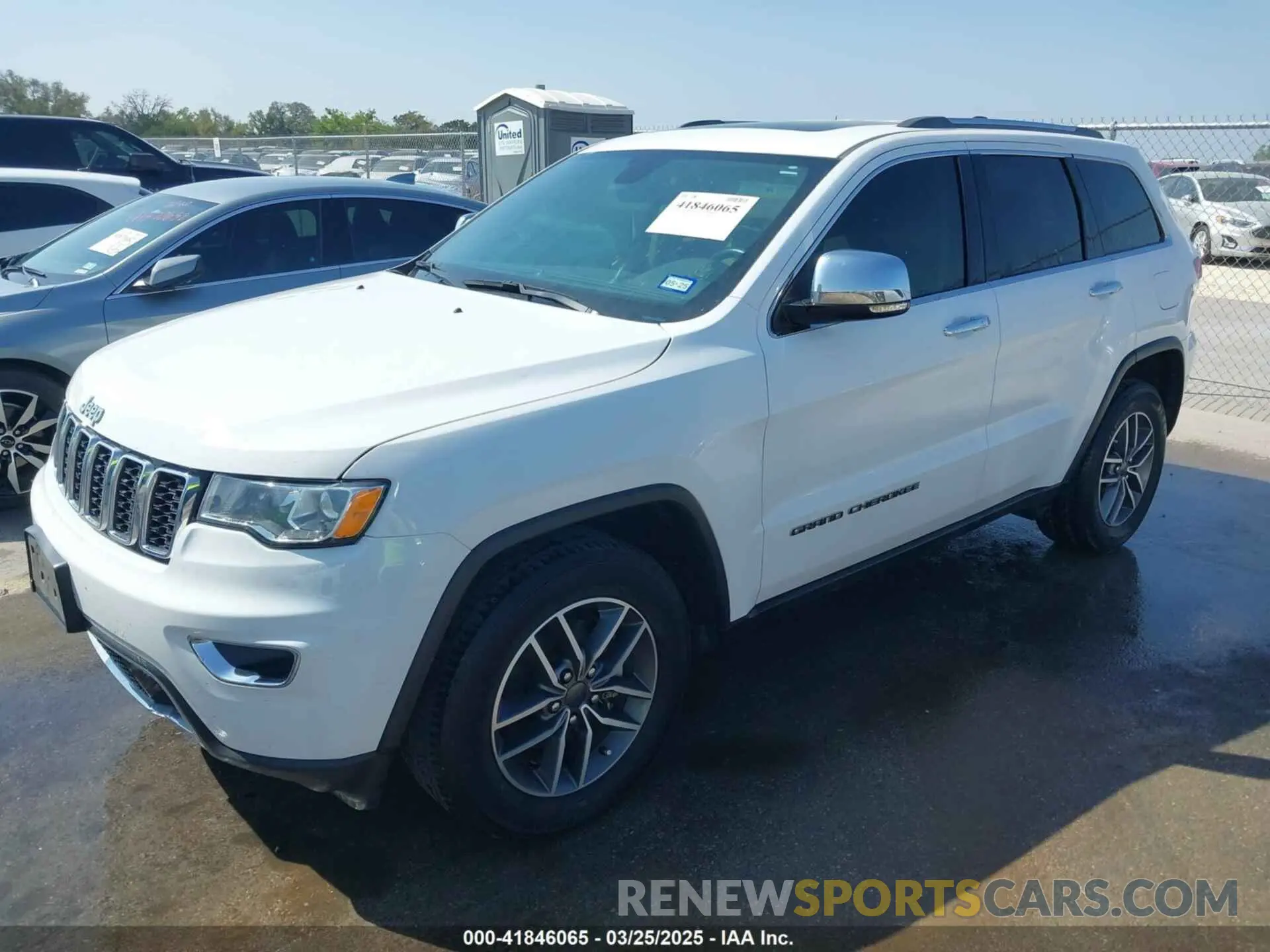 2 fotografías del automóvil dañado 1C4RJEBG7LC392537 JEEP GRAND CHEROKEE 2020