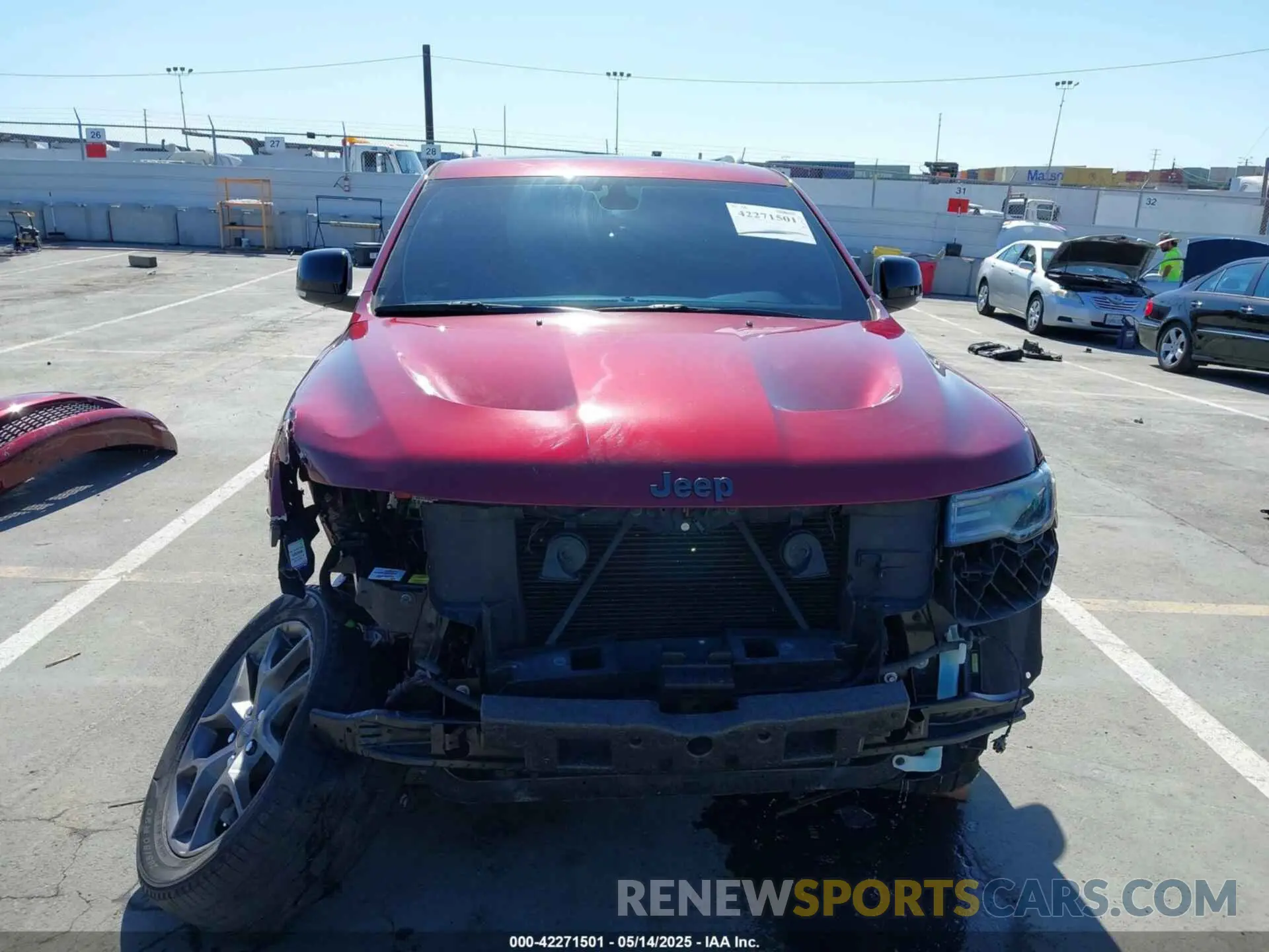 13 fotografías del automóvil dañado 1C4RJEBG8LC317006 JEEP GRAND CHEROKEE 2020