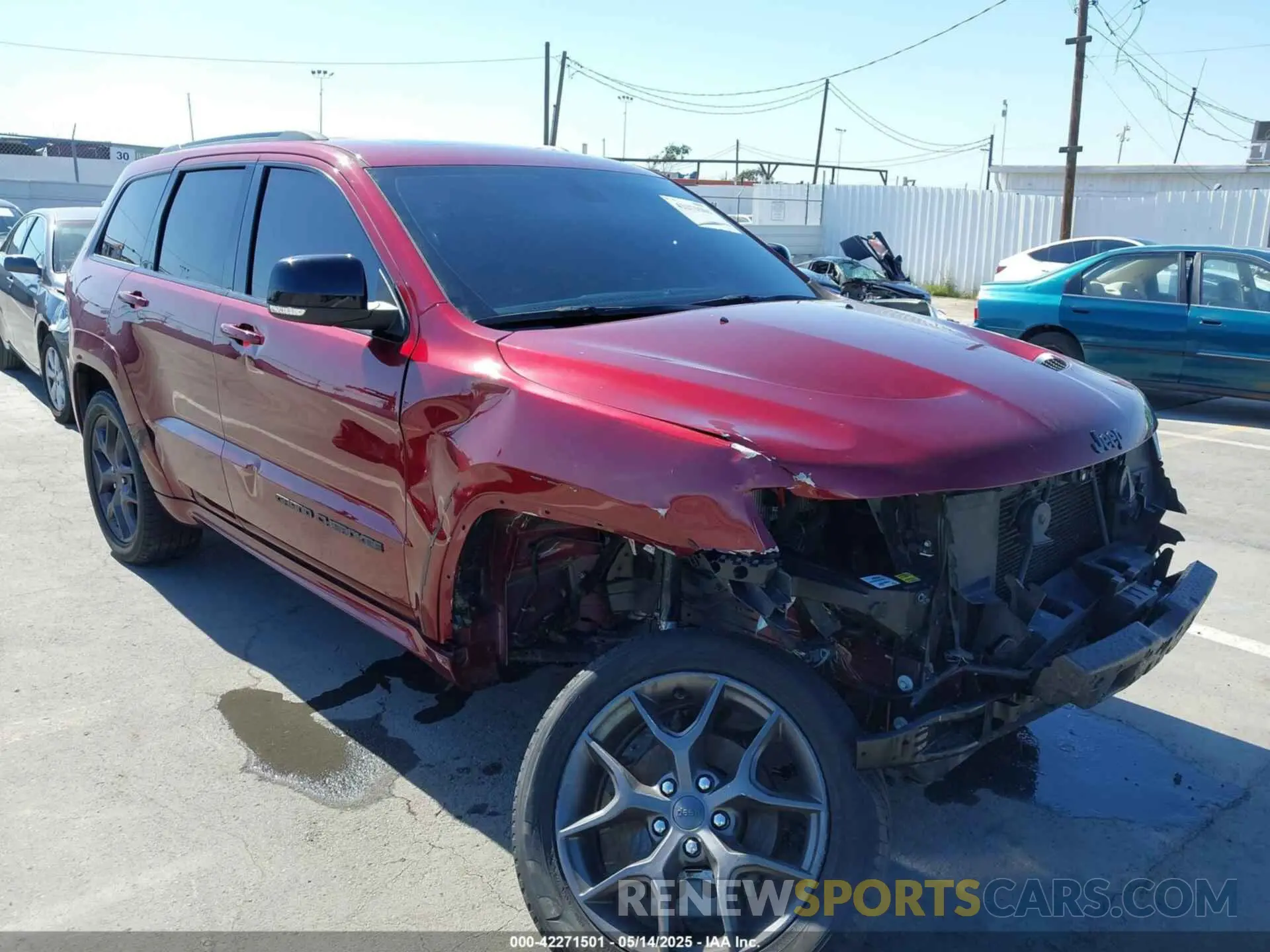 6 fotografías del automóvil dañado 1C4RJEBG8LC317006 JEEP GRAND CHEROKEE 2020