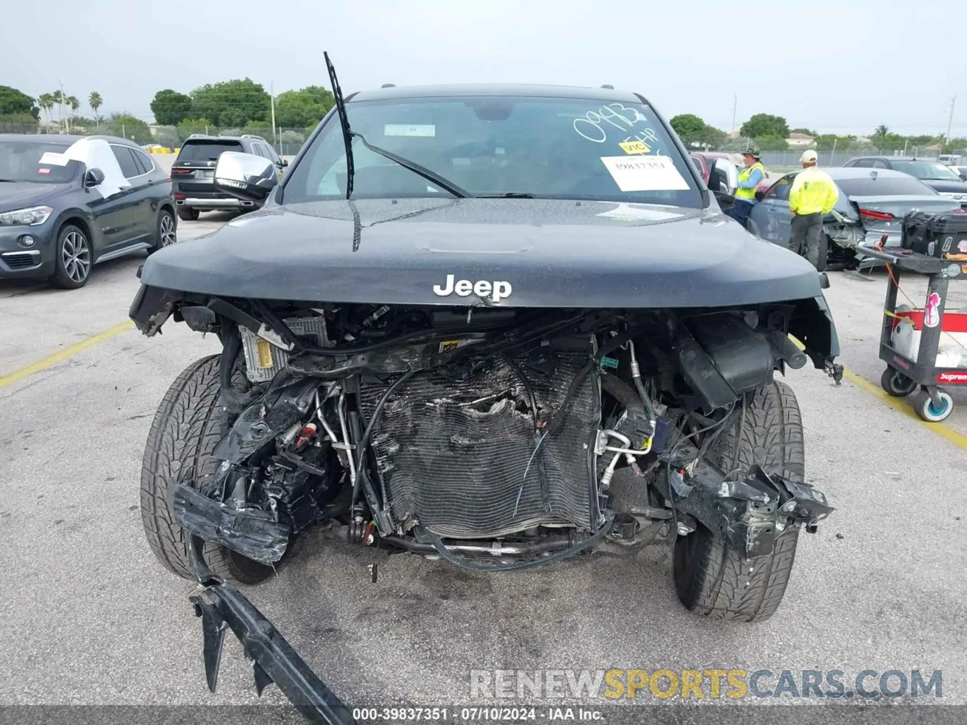 12 fotografías del automóvil dañado 1C4RJEBGXLC160983 JEEP GRAND CHEROKEE 2020