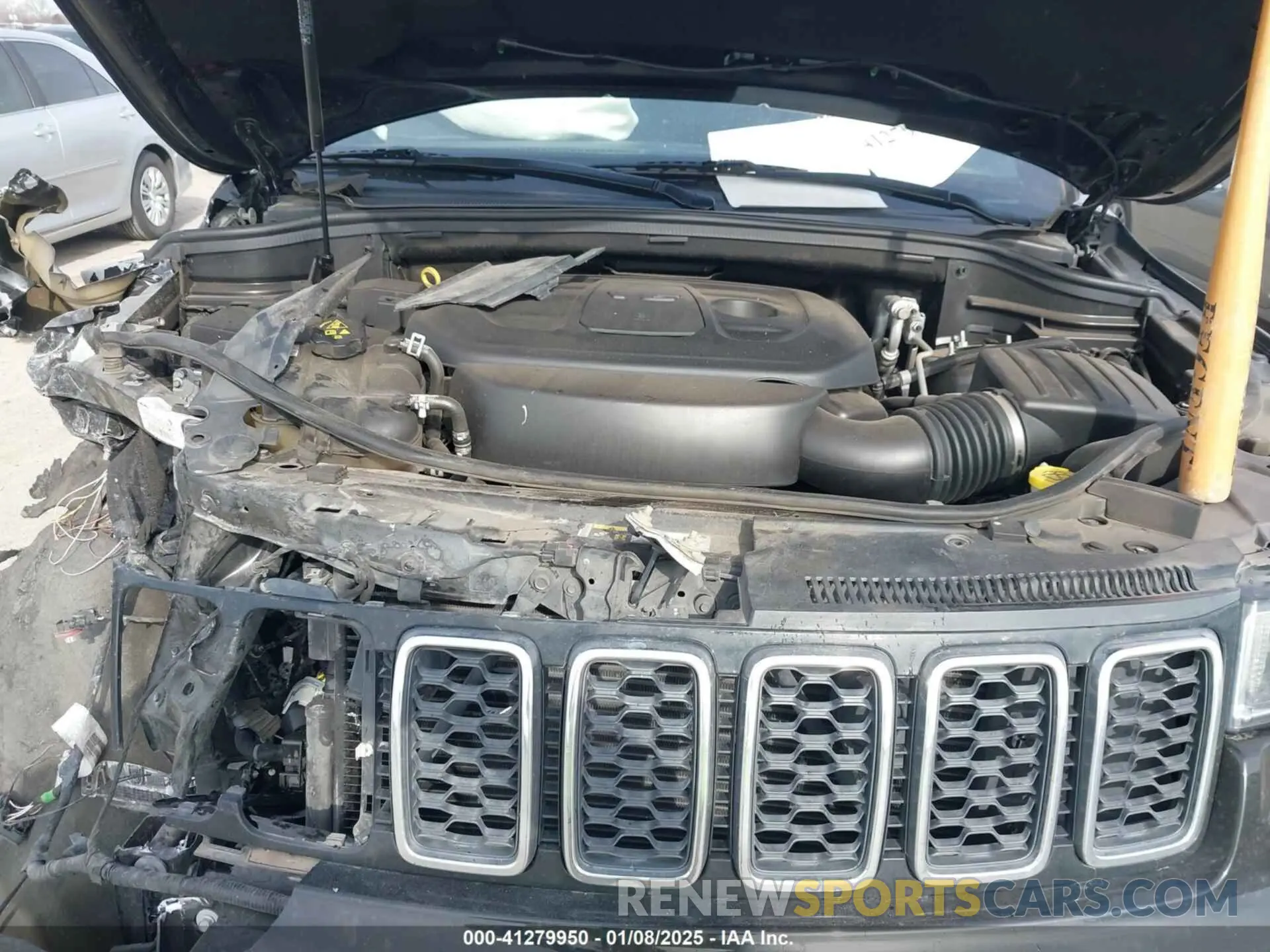 10 fotografías del automóvil dañado 1C4RJEBGXLC348175 JEEP GRAND CHEROKEE 2020