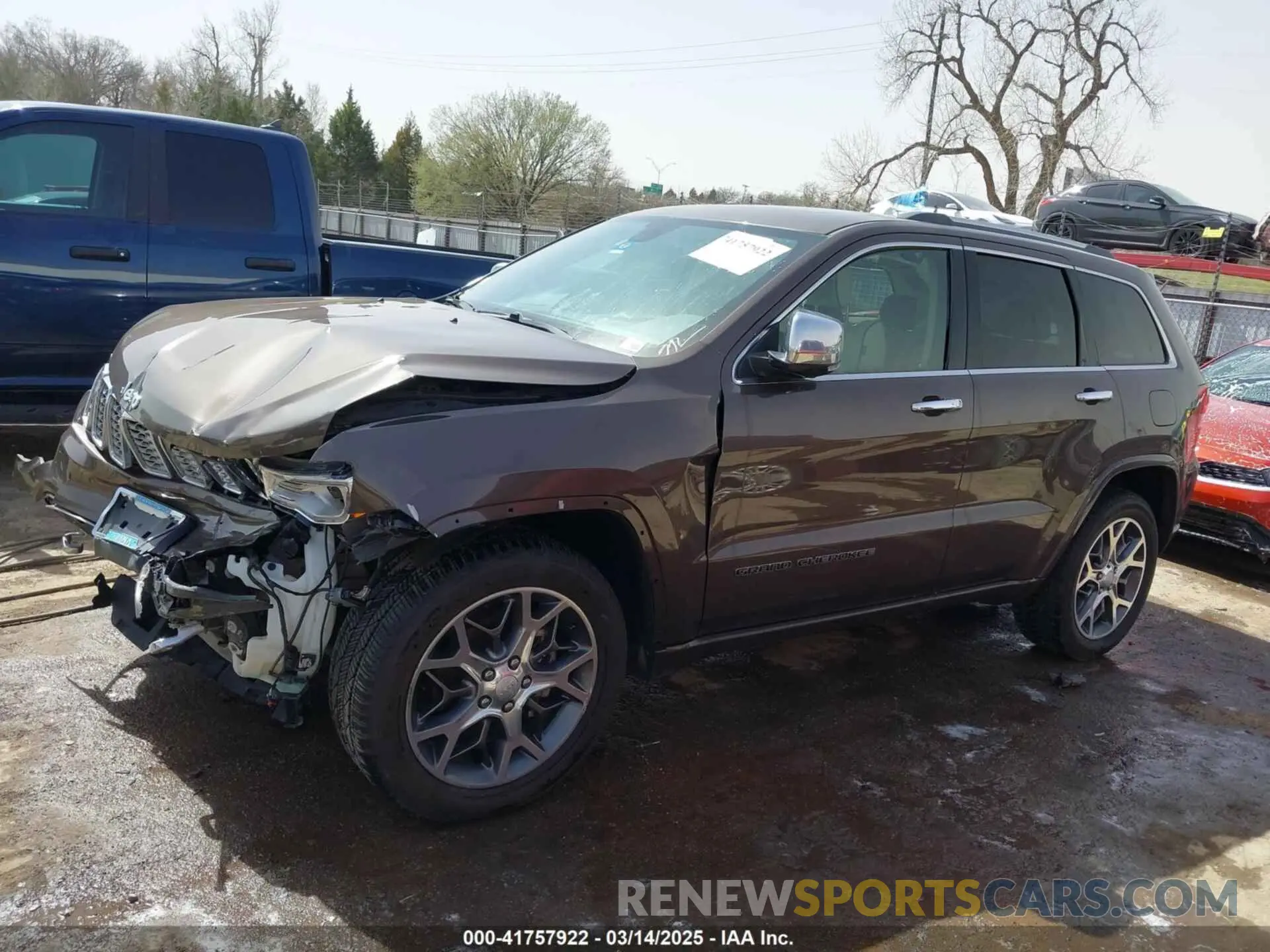 15 fotografías del automóvil dañado 1C4RJECG8LC323824 JEEP GRAND CHEROKEE 2020