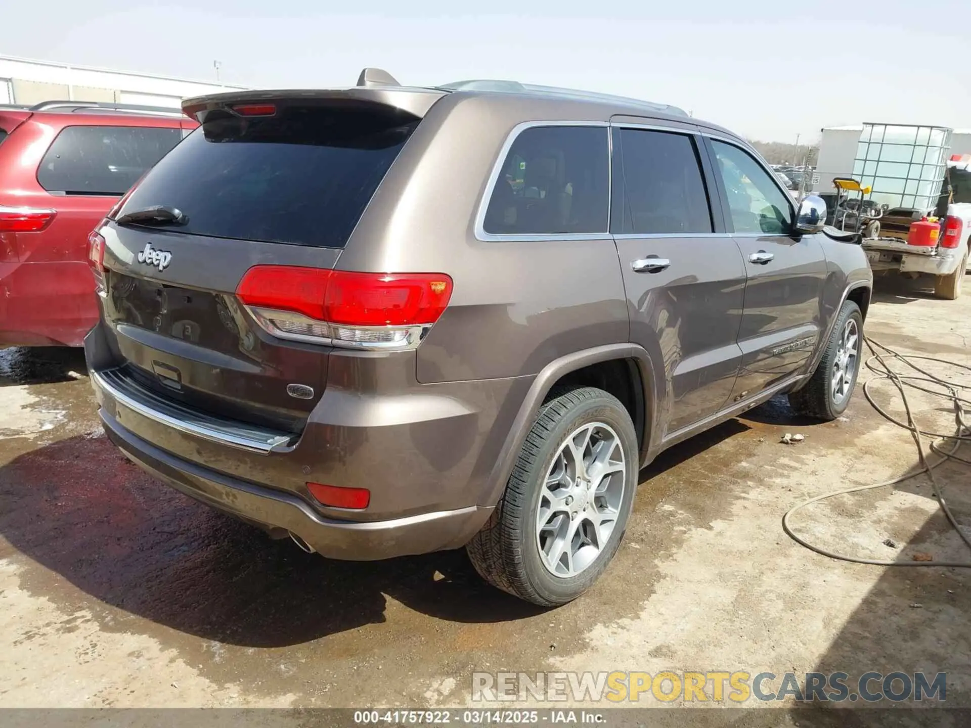 4 fotografías del automóvil dañado 1C4RJECG8LC323824 JEEP GRAND CHEROKEE 2020