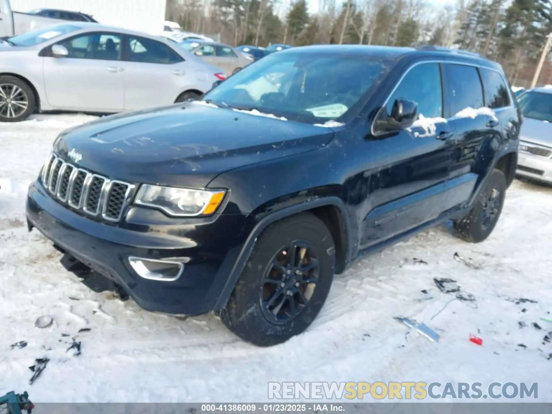 2 fotografías del automóvil dañado 1C4RJFAG0LC132276 JEEP GRAND CHEROKEE 2020