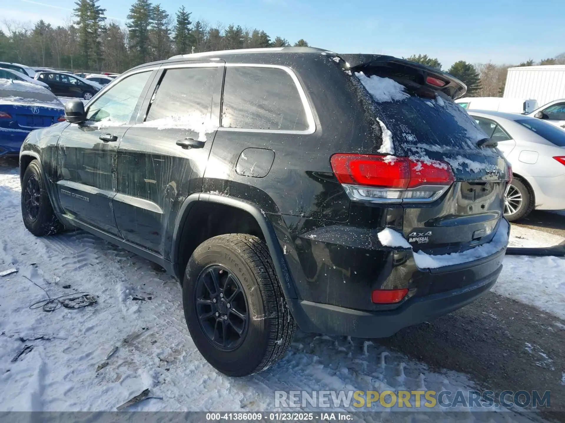 3 fotografías del automóvil dañado 1C4RJFAG0LC132276 JEEP GRAND CHEROKEE 2020