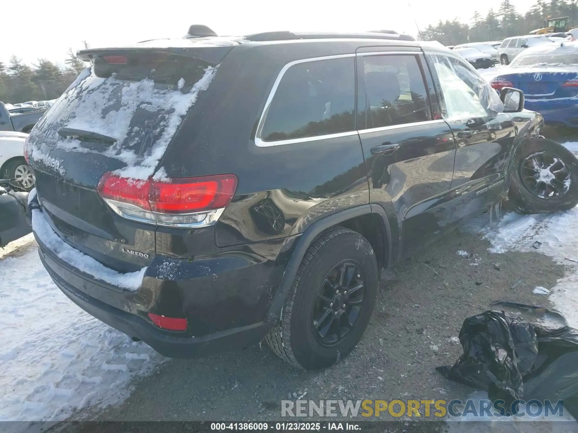 4 fotografías del automóvil dañado 1C4RJFAG0LC132276 JEEP GRAND CHEROKEE 2020
