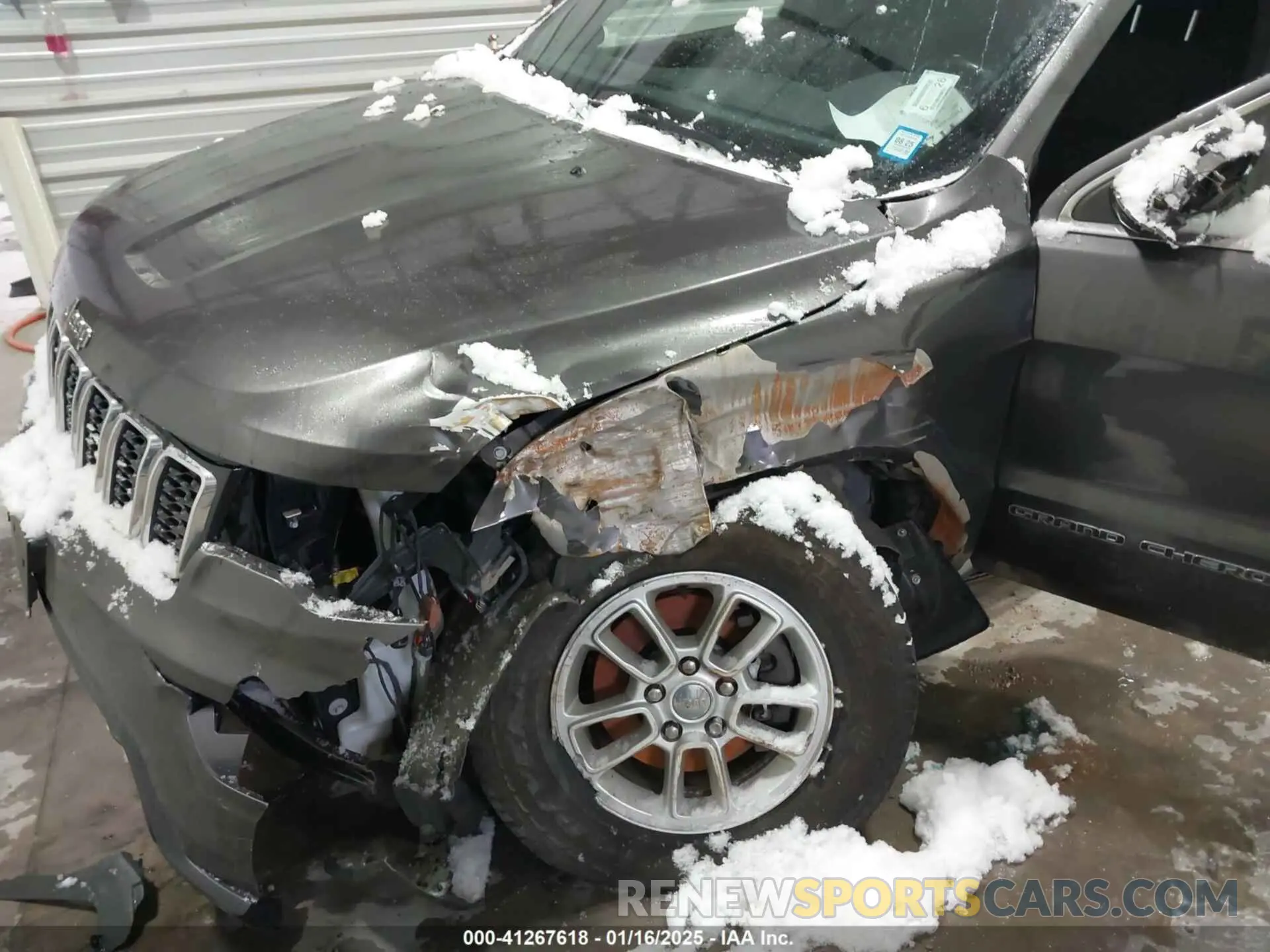 6 fotografías del automóvil dañado 1C4RJFAG1LC217756 JEEP GRAND CHEROKEE 2020