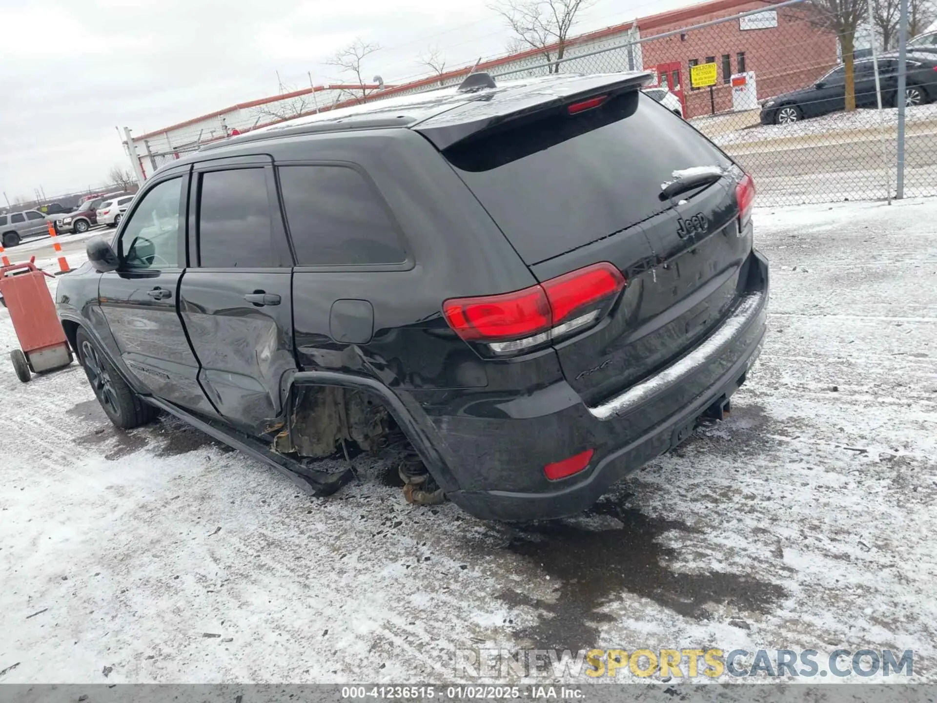 3 fotografías del automóvil dañado 1C4RJFAG1LC225243 JEEP GRAND CHEROKEE 2020