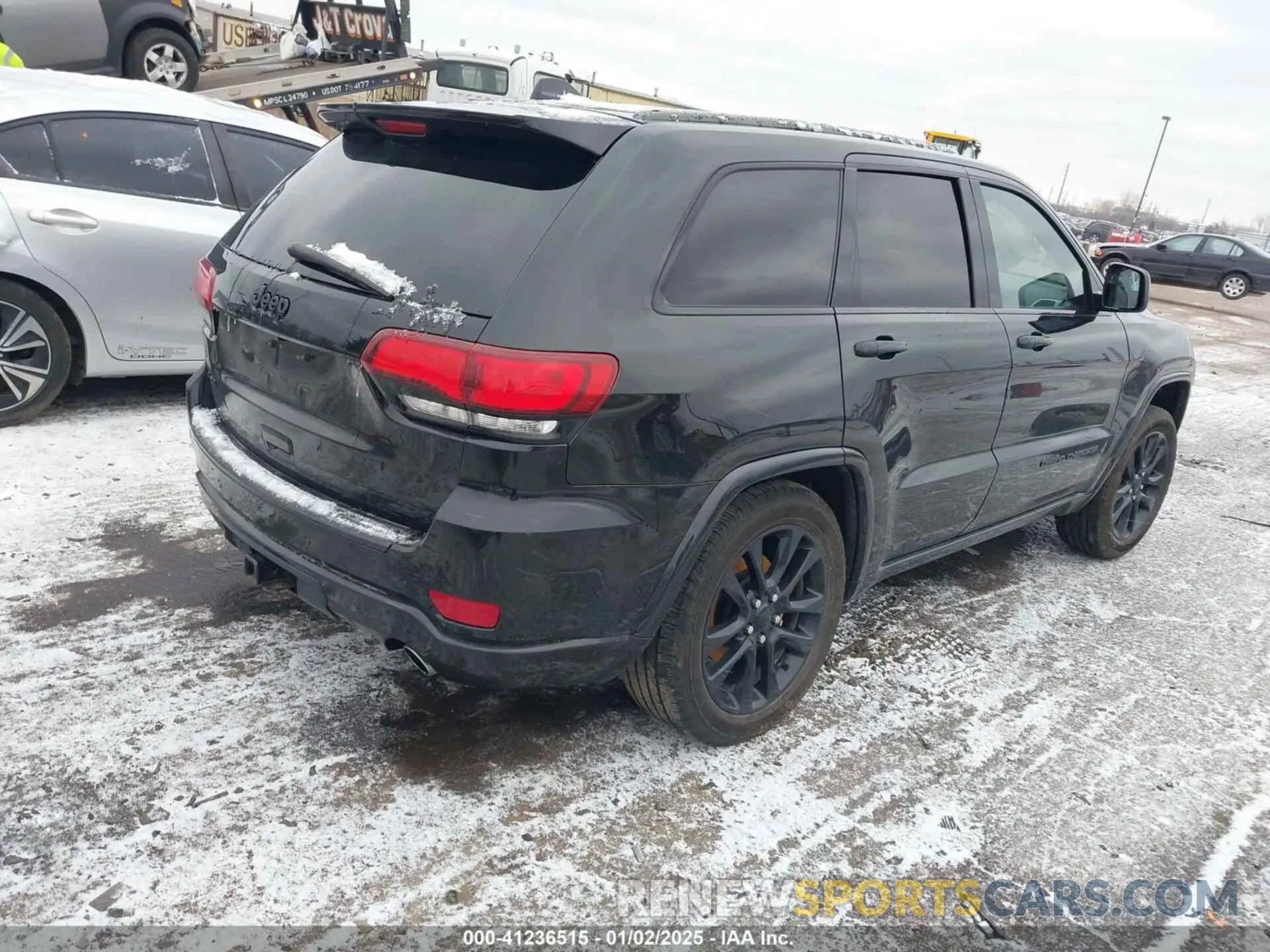 4 fotografías del automóvil dañado 1C4RJFAG1LC225243 JEEP GRAND CHEROKEE 2020