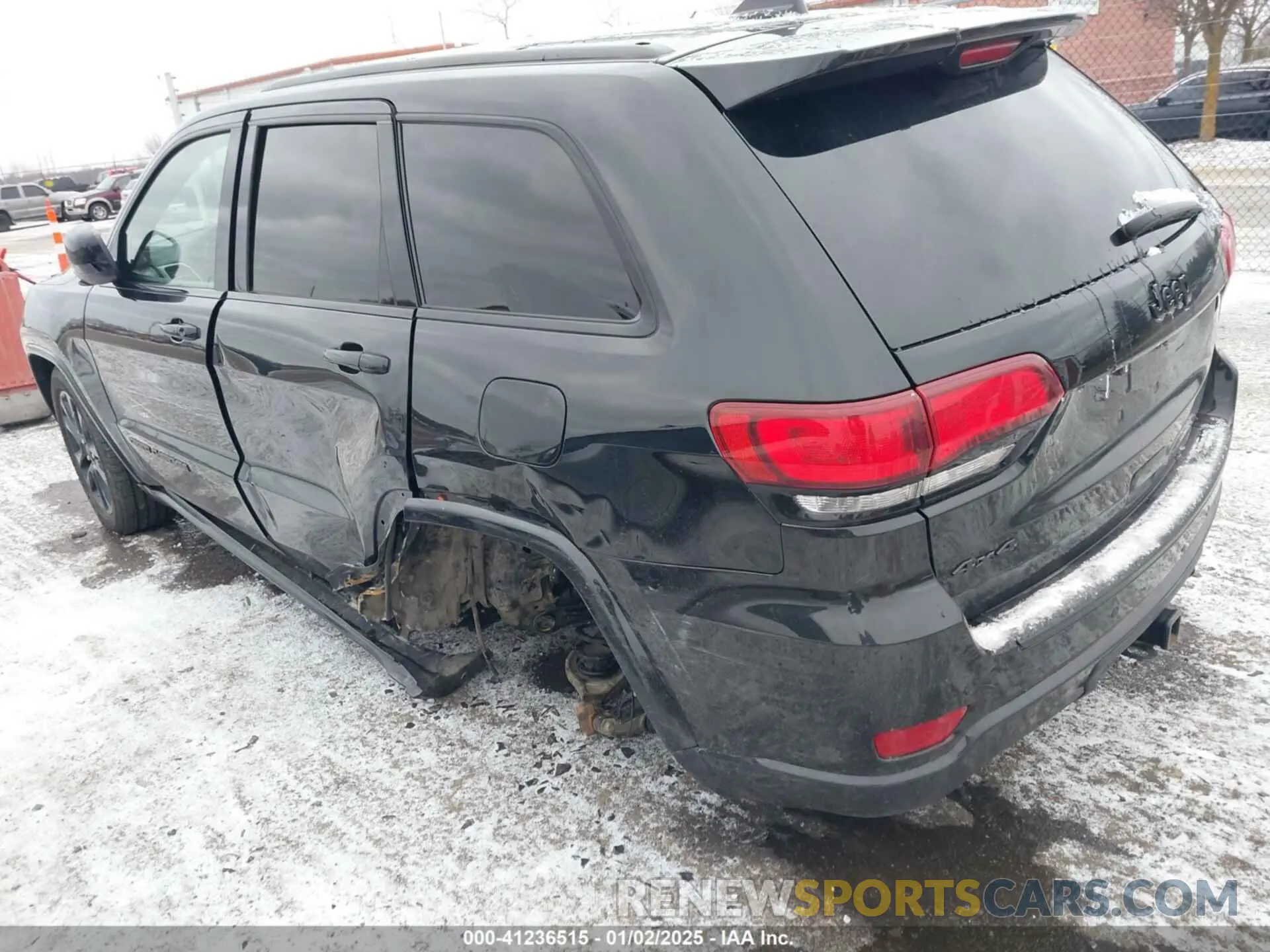 6 fotografías del automóvil dañado 1C4RJFAG1LC225243 JEEP GRAND CHEROKEE 2020