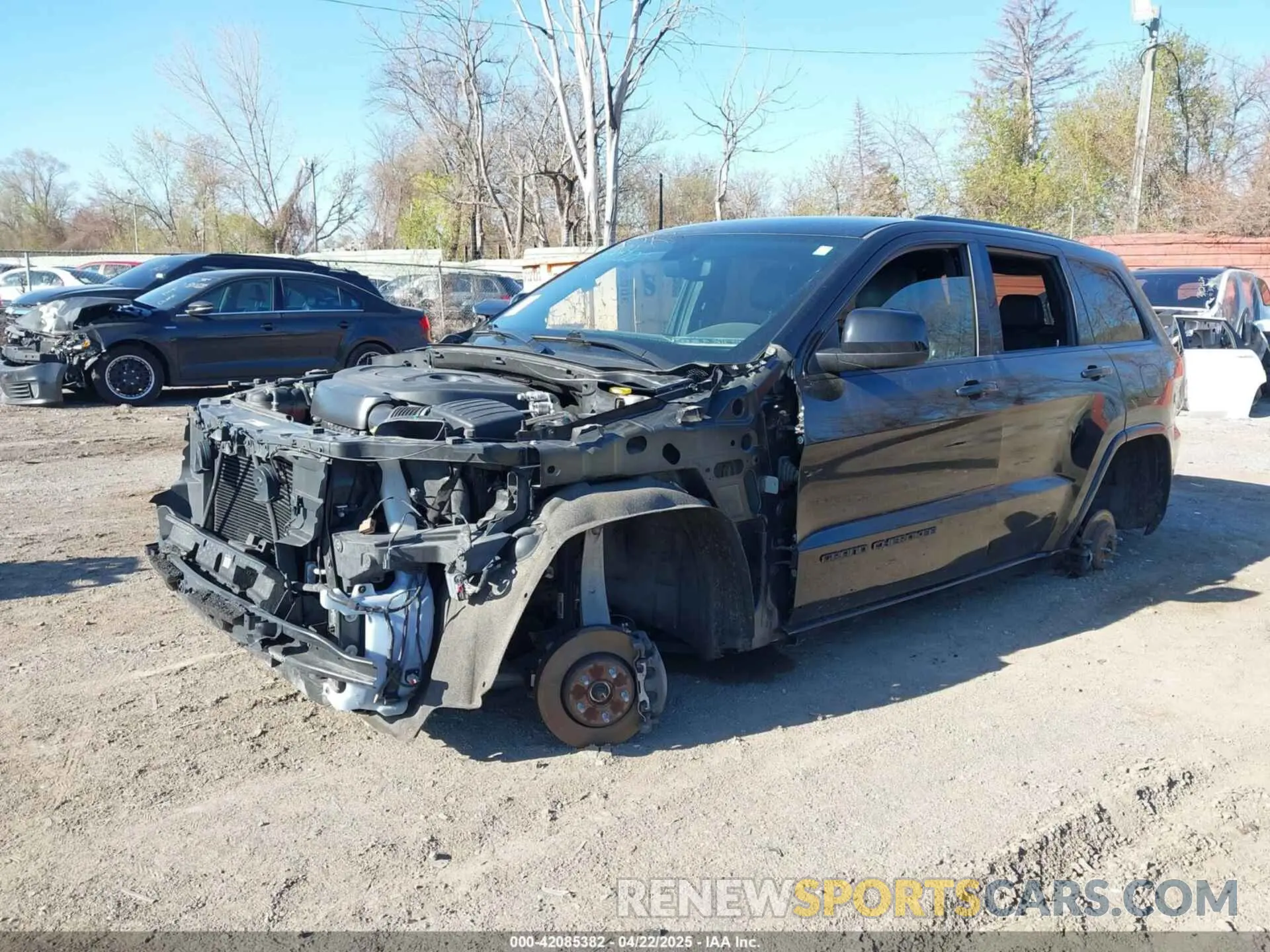 2 fotografías del automóvil dañado 1C4RJFAG1LC273020 JEEP GRAND CHEROKEE 2020