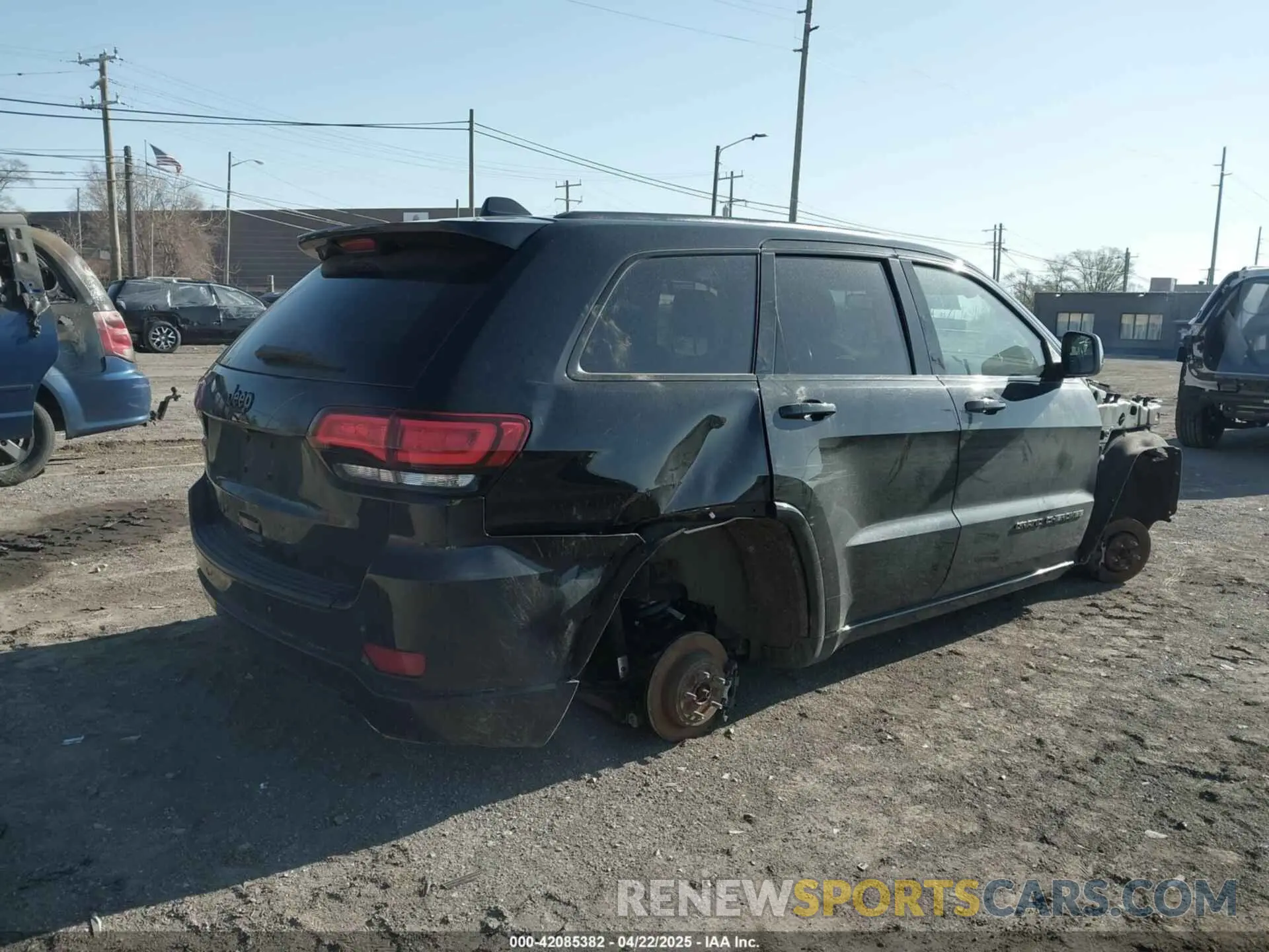 4 fotografías del automóvil dañado 1C4RJFAG1LC273020 JEEP GRAND CHEROKEE 2020