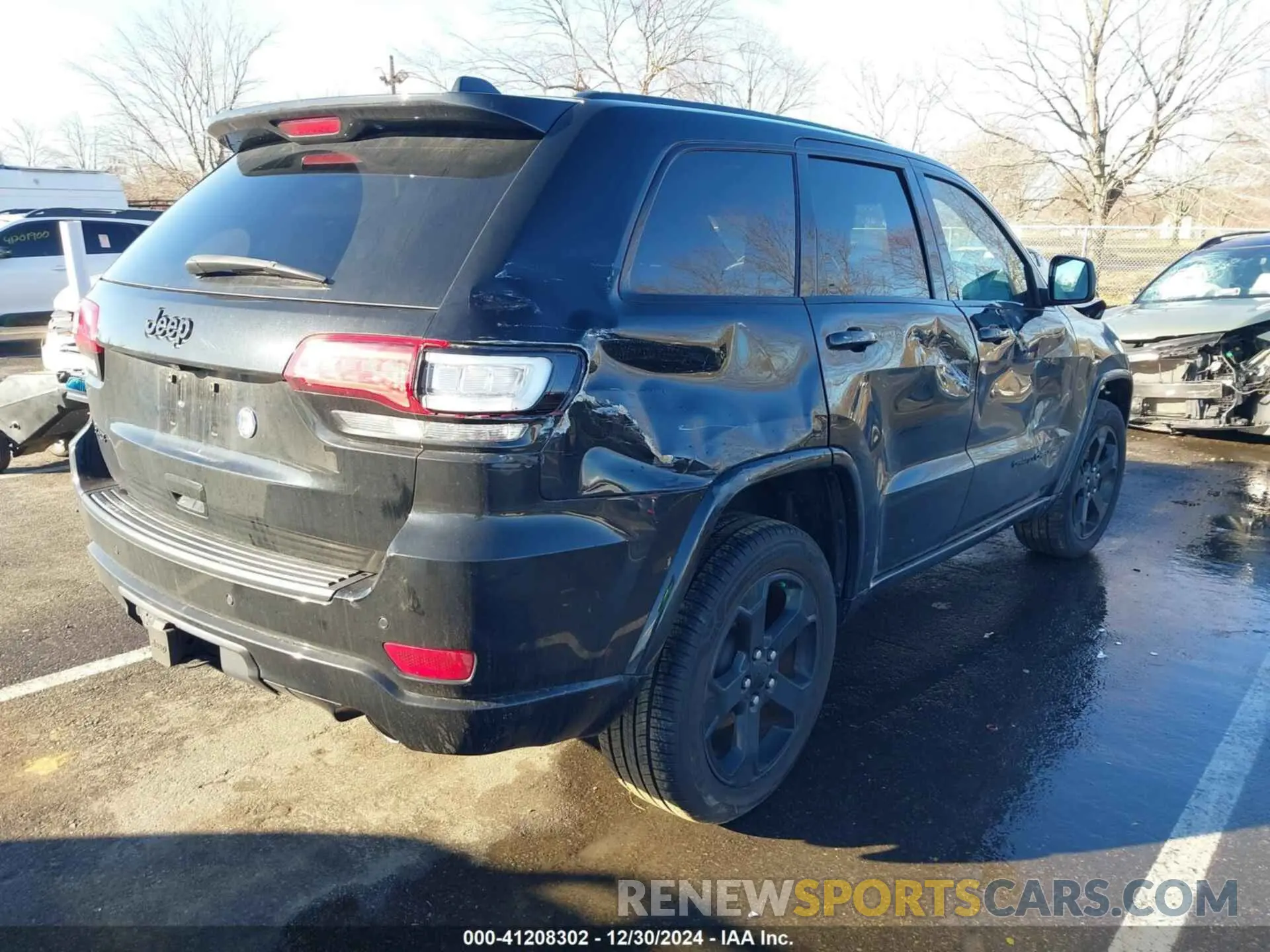 4 fotografías del automóvil dañado 1C4RJFAG1LC398809 JEEP GRAND CHEROKEE 2020
