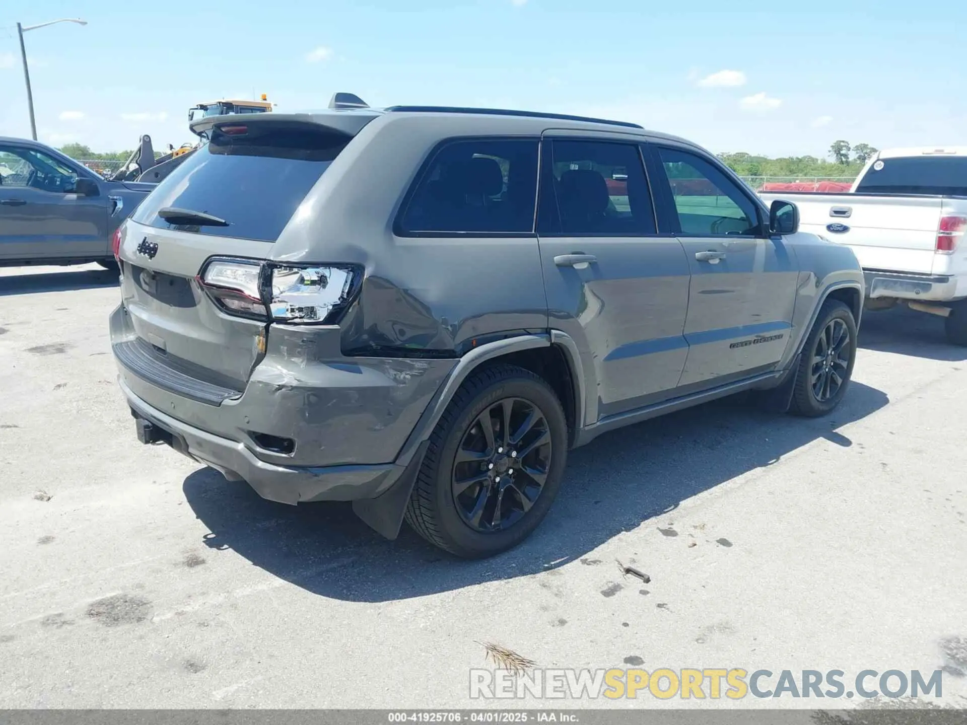 4 fotografías del automóvil dañado 1C4RJFAG3LC141313 JEEP GRAND CHEROKEE 2020