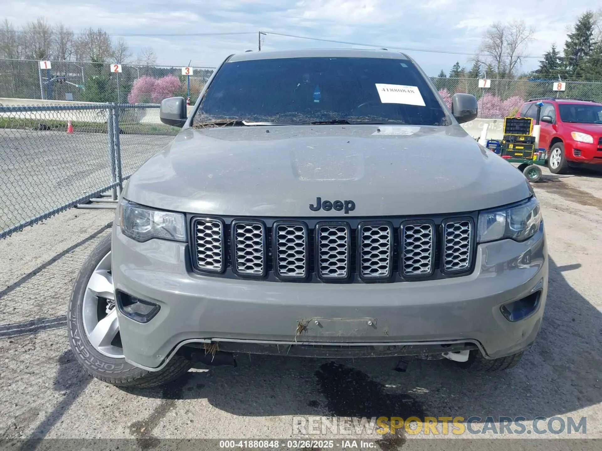 12 fotografías del automóvil dañado 1C4RJFAG3LC359509 JEEP GRAND CHEROKEE 2020