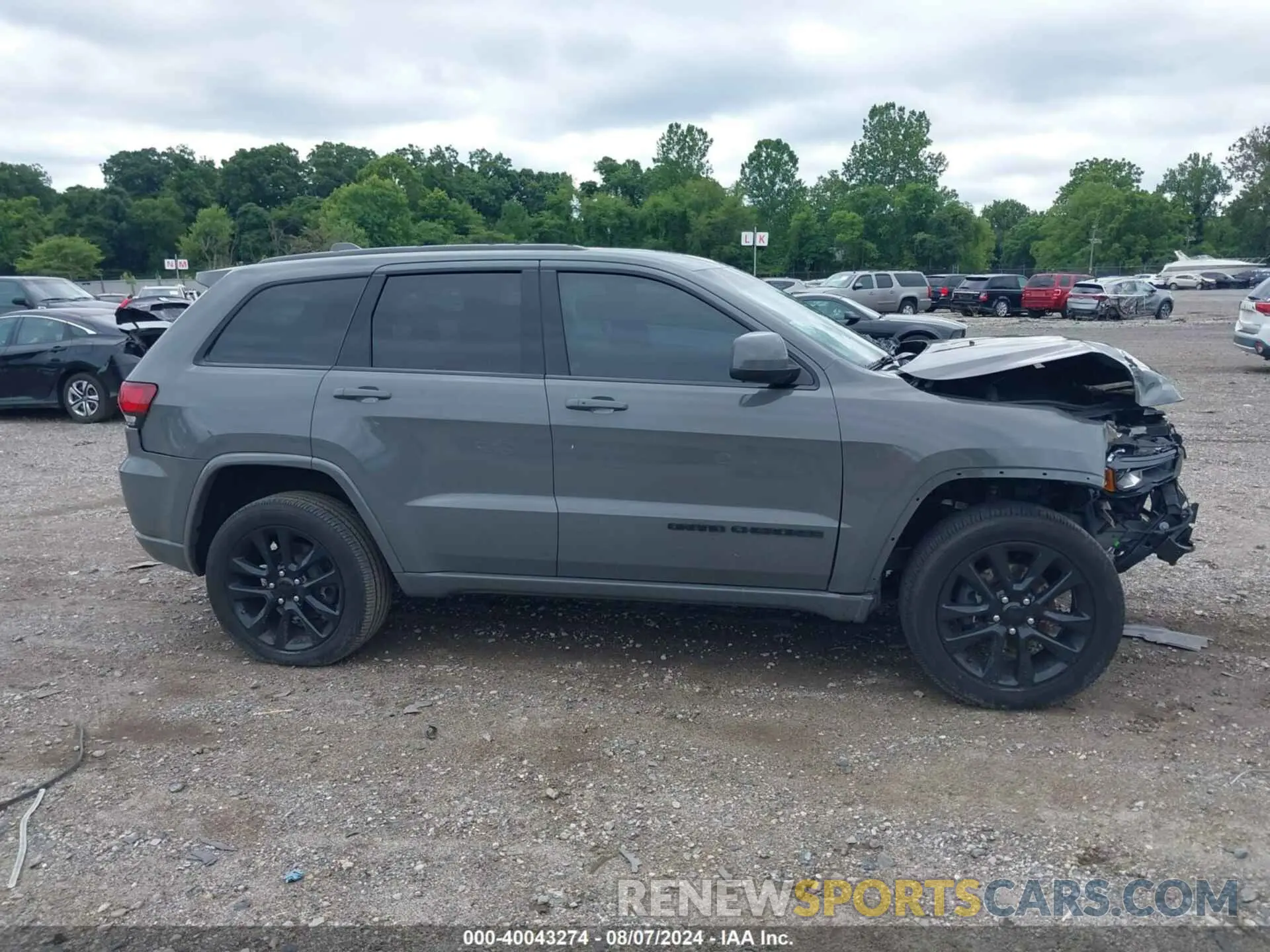 12 fotografías del automóvil dañado 1C4RJFAG8LC199384 JEEP GRAND CHEROKEE 2020