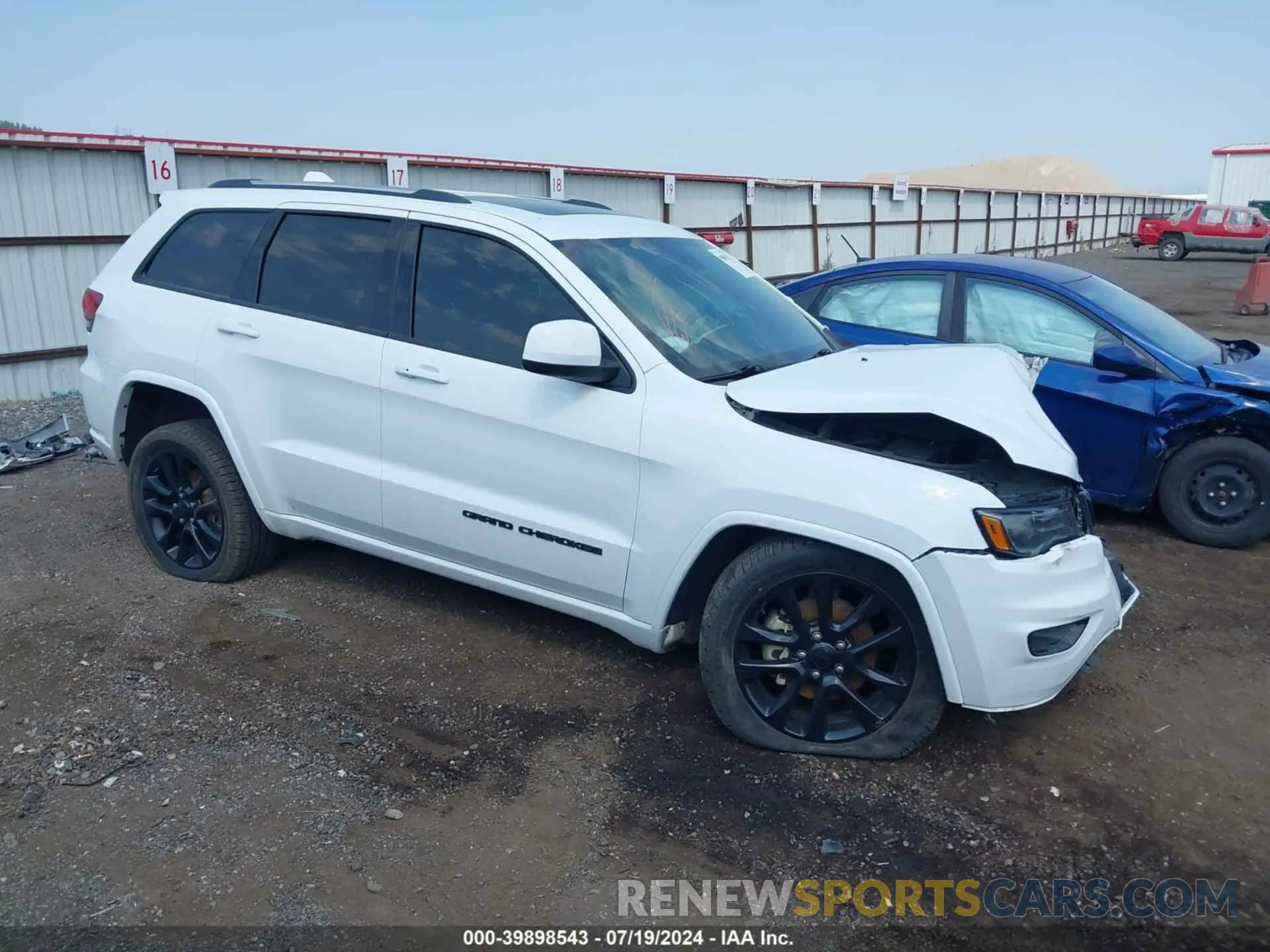 1 fotografías del automóvil dañado 1C4RJFAGXLC266664 JEEP GRAND CHEROKEE 2020