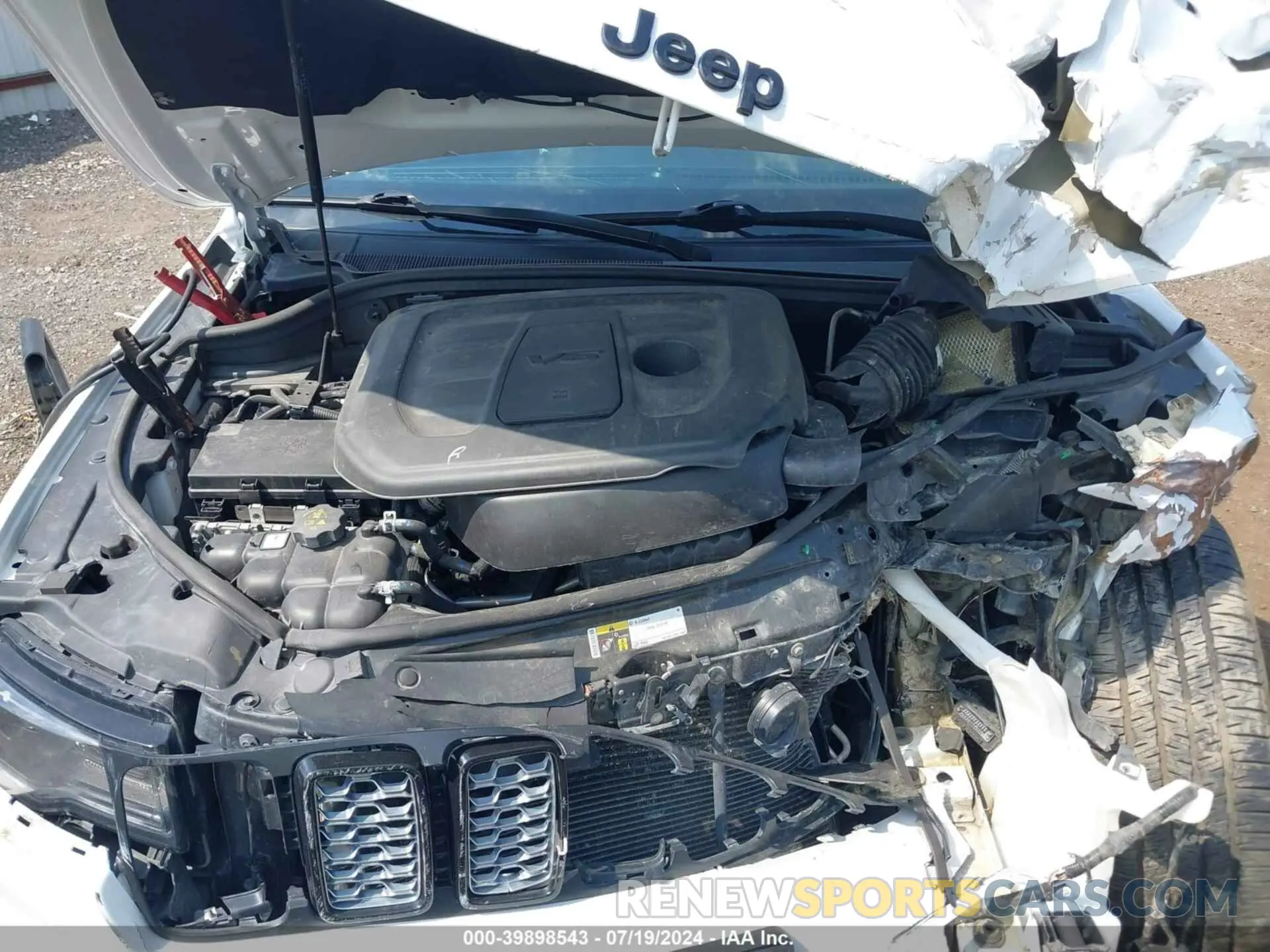 10 fotografías del automóvil dañado 1C4RJFAGXLC266664 JEEP GRAND CHEROKEE 2020
