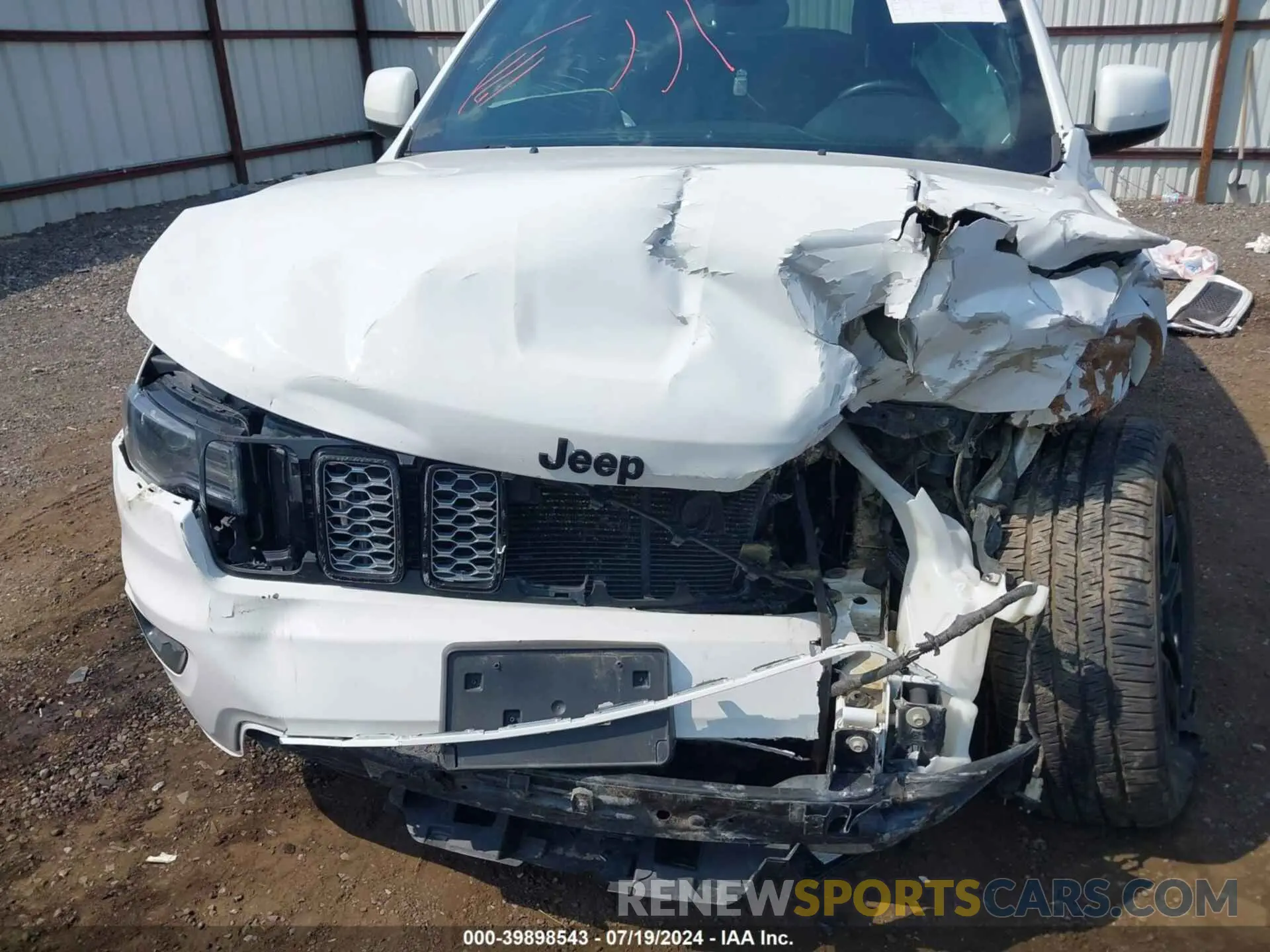 19 fotografías del automóvil dañado 1C4RJFAGXLC266664 JEEP GRAND CHEROKEE 2020