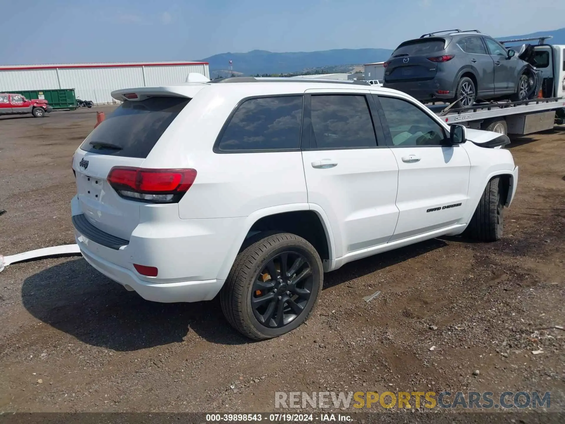 4 fotografías del automóvil dañado 1C4RJFAGXLC266664 JEEP GRAND CHEROKEE 2020