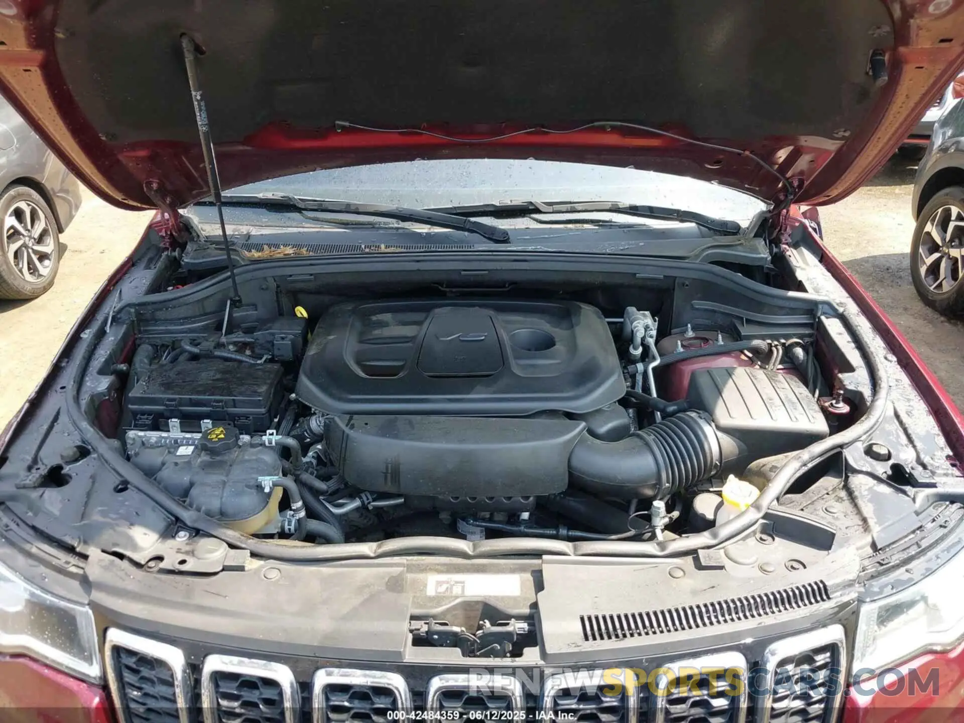 10 fotografías del automóvil dañado 1C4RJFAGXLC336728 JEEP GRAND CHEROKEE 2020
