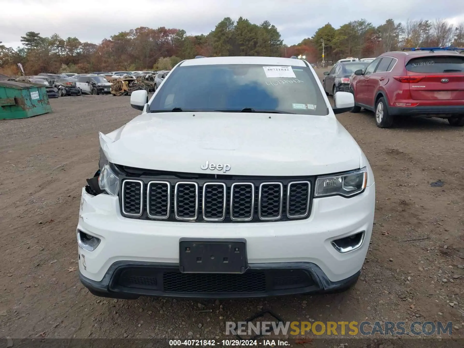 12 fotografías del automóvil dañado 1C4RJFAGXLC433962 JEEP GRAND CHEROKEE 2020