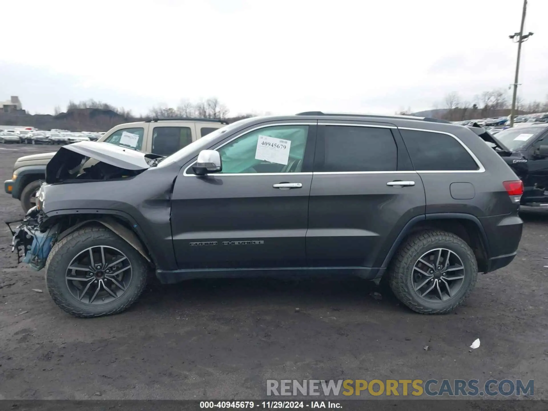 14 fotografías del automóvil dañado 1C4RJFBG0LC111538 JEEP GRAND CHEROKEE 2020