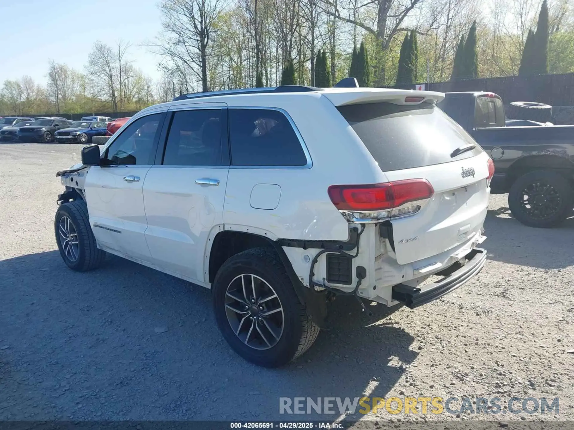 3 fotografías del automóvil dañado 1C4RJFBG0LC371924 JEEP GRAND CHEROKEE 2020