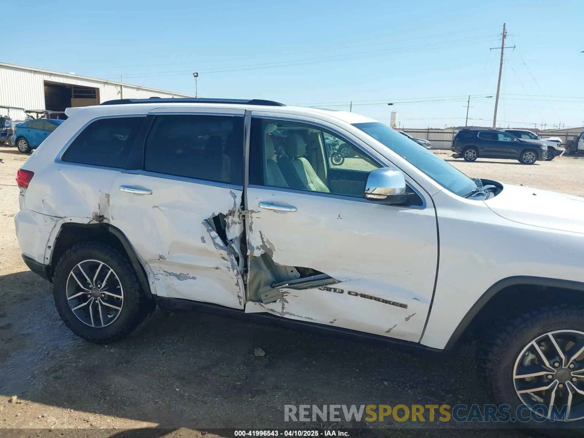 6 fotografías del automóvil dañado 1C4RJFBG0LC417980 JEEP GRAND CHEROKEE 2020