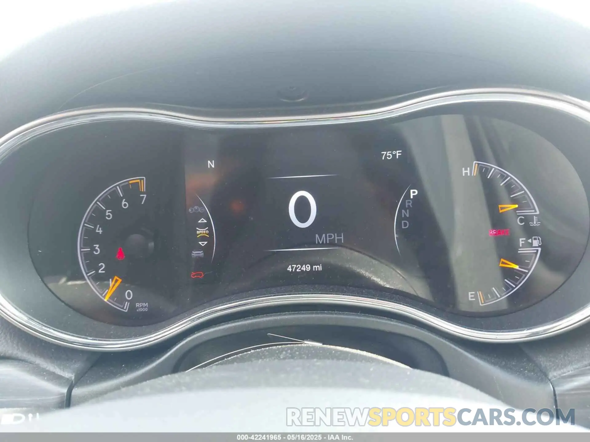 7 fotografías del automóvil dañado 1C4RJFBG0LC423374 JEEP GRAND CHEROKEE 2020