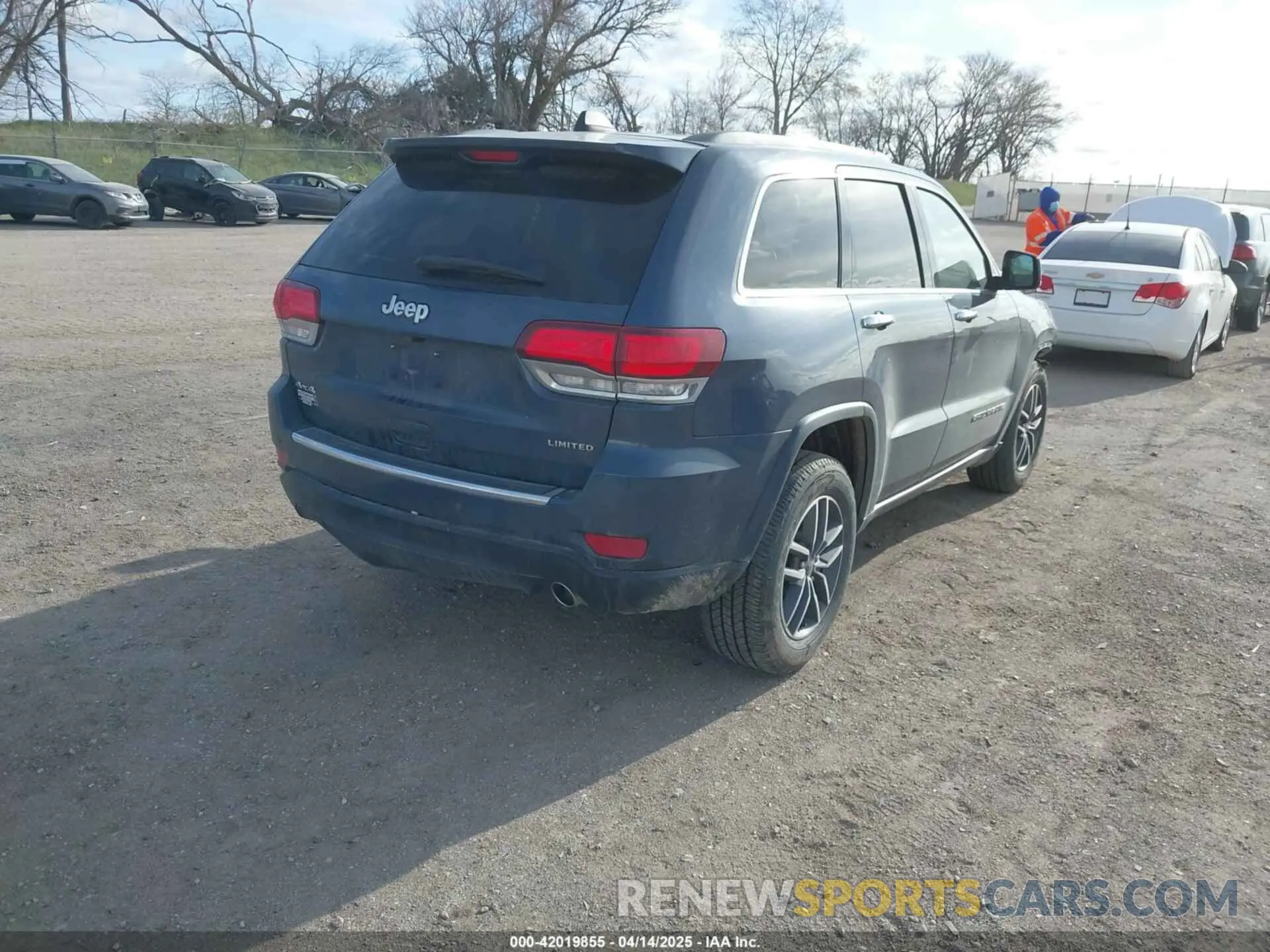 4 fotografías del automóvil dañado 1C4RJFBG2LC137560 JEEP GRAND CHEROKEE 2020