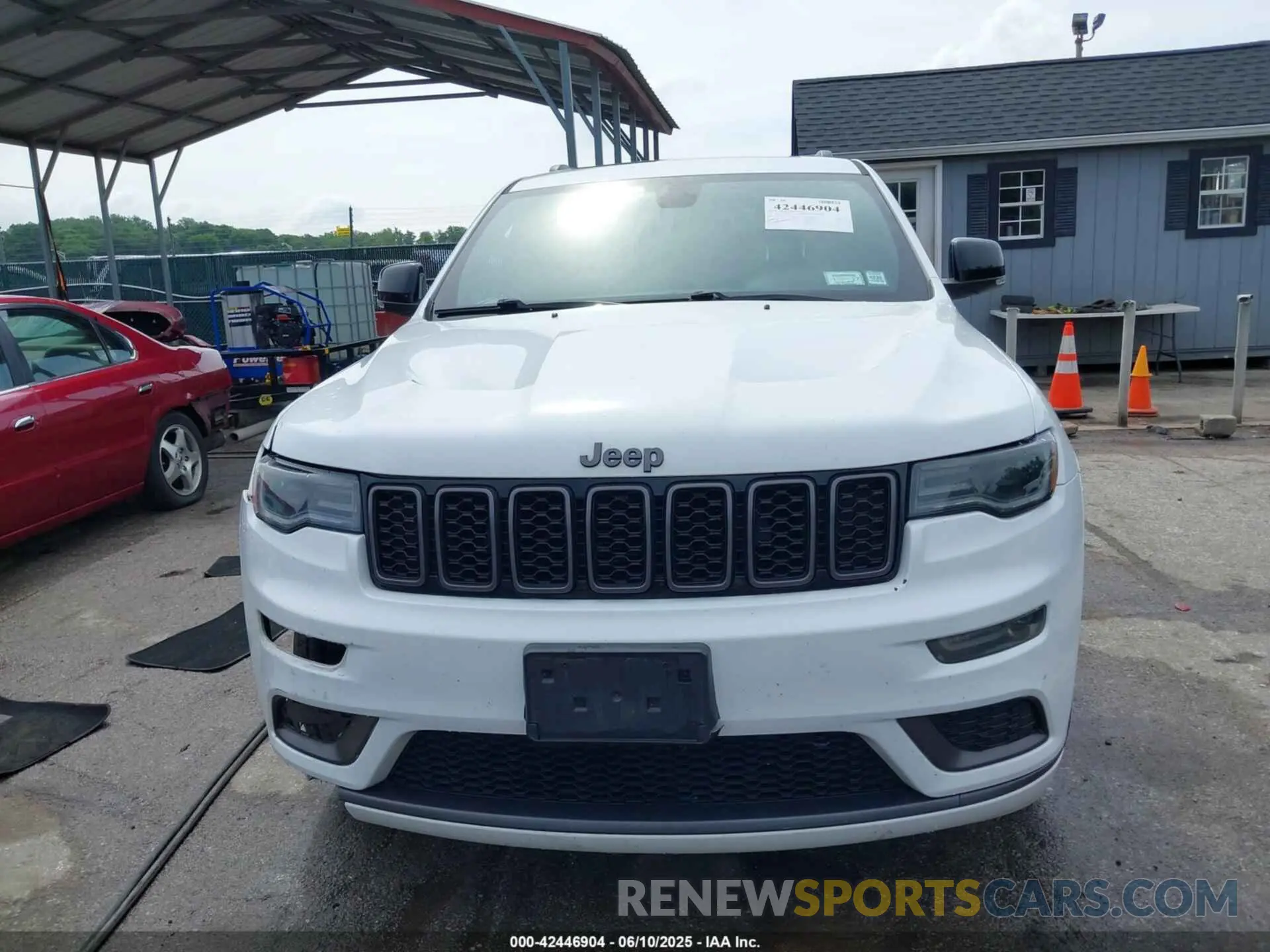 12 fotografías del automóvil dañado 1C4RJFBG2LC235312 JEEP GRAND CHEROKEE 2020