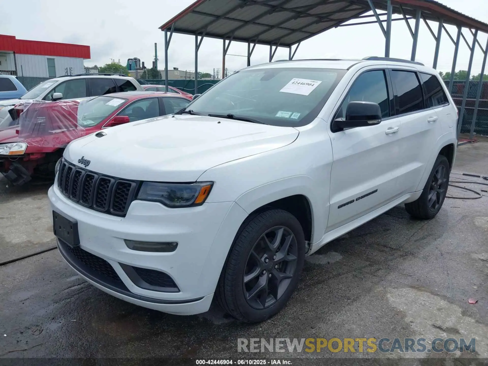 2 fotografías del automóvil dañado 1C4RJFBG2LC235312 JEEP GRAND CHEROKEE 2020