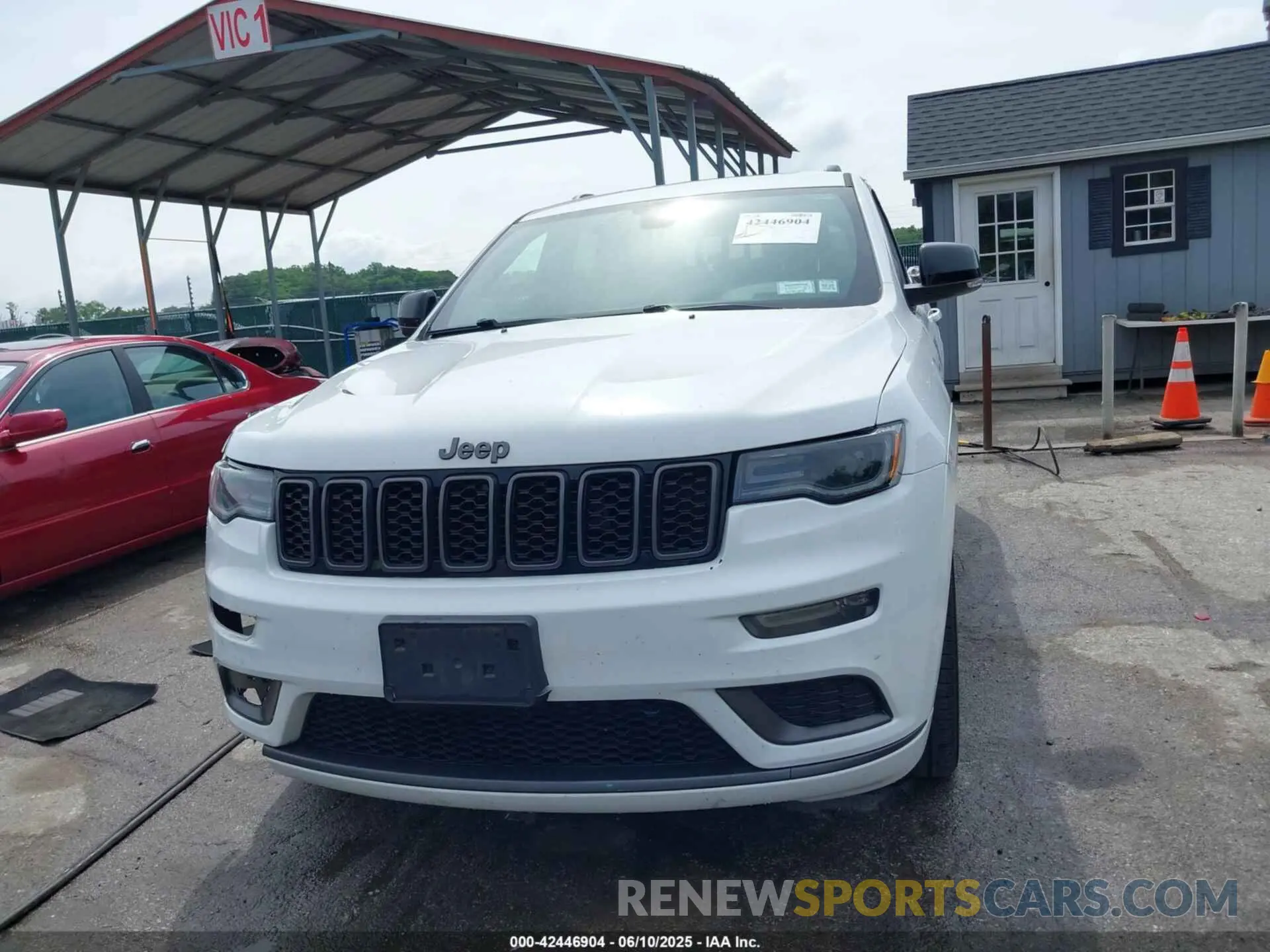 6 fotografías del automóvil dañado 1C4RJFBG2LC235312 JEEP GRAND CHEROKEE 2020