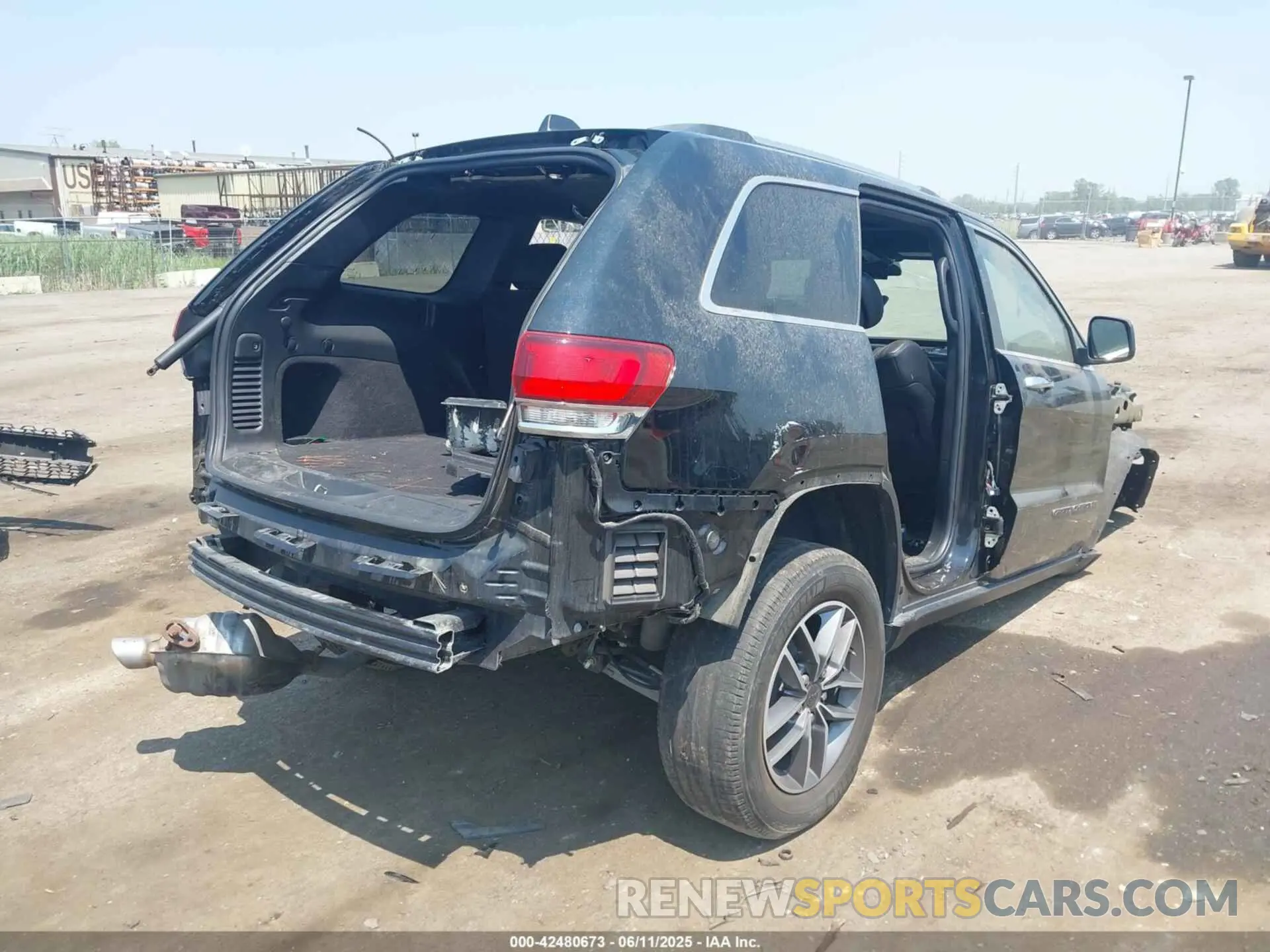 4 fotografías del automóvil dañado 1C4RJFBG2LC236122 JEEP GRAND CHEROKEE 2020
