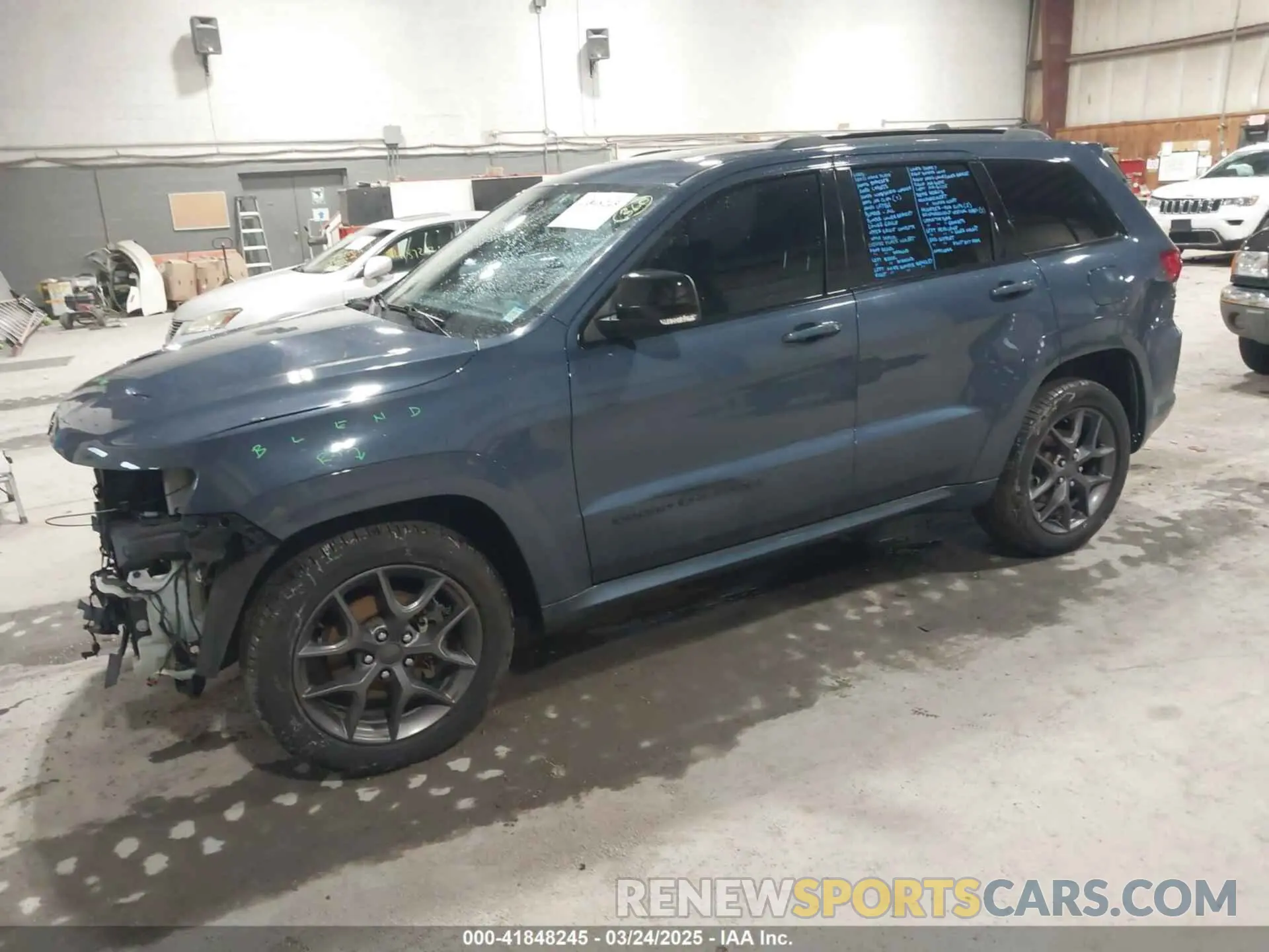 2 fotografías del automóvil dañado 1C4RJFBG2LC293758 JEEP GRAND CHEROKEE 2020