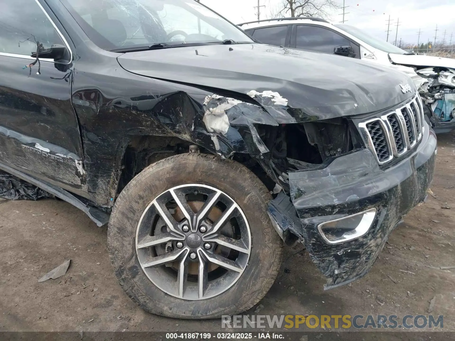 6 fotografías del automóvil dañado 1C4RJFBG2LC390135 JEEP GRAND CHEROKEE 2020